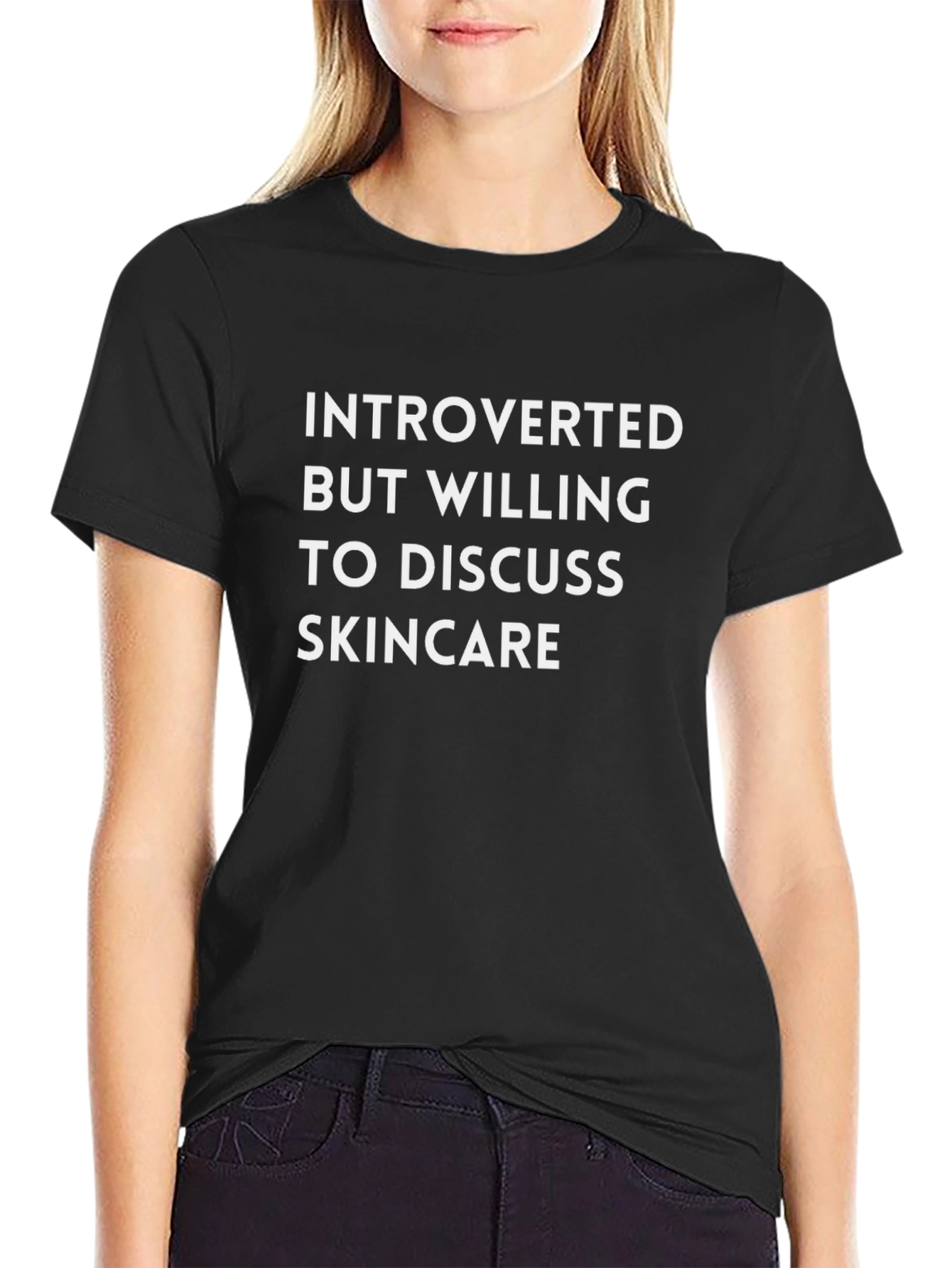 Introverted Skincare Enthusiast T-Shirt