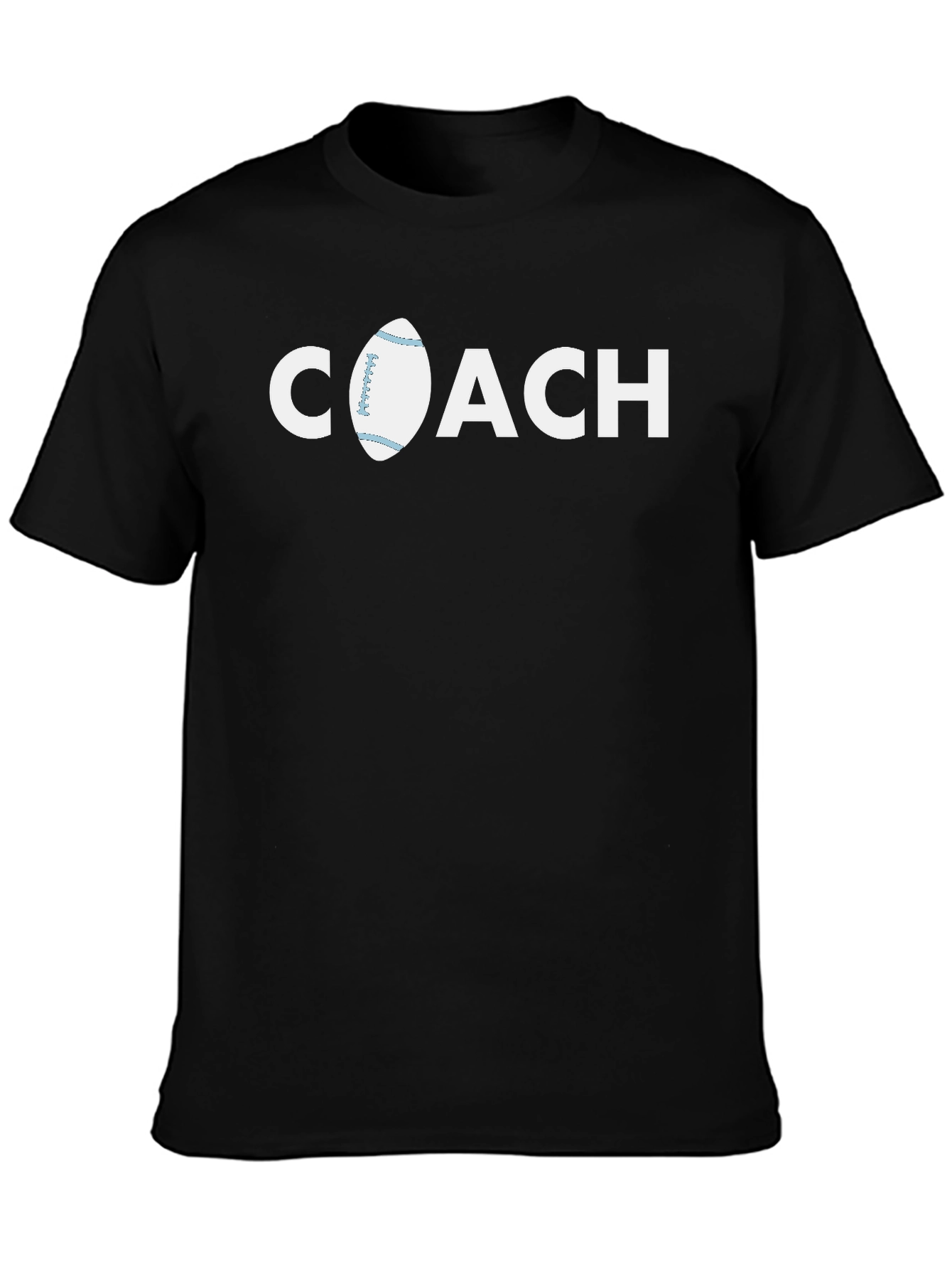 Coach Football Graphic Tee - Black T-Shirt