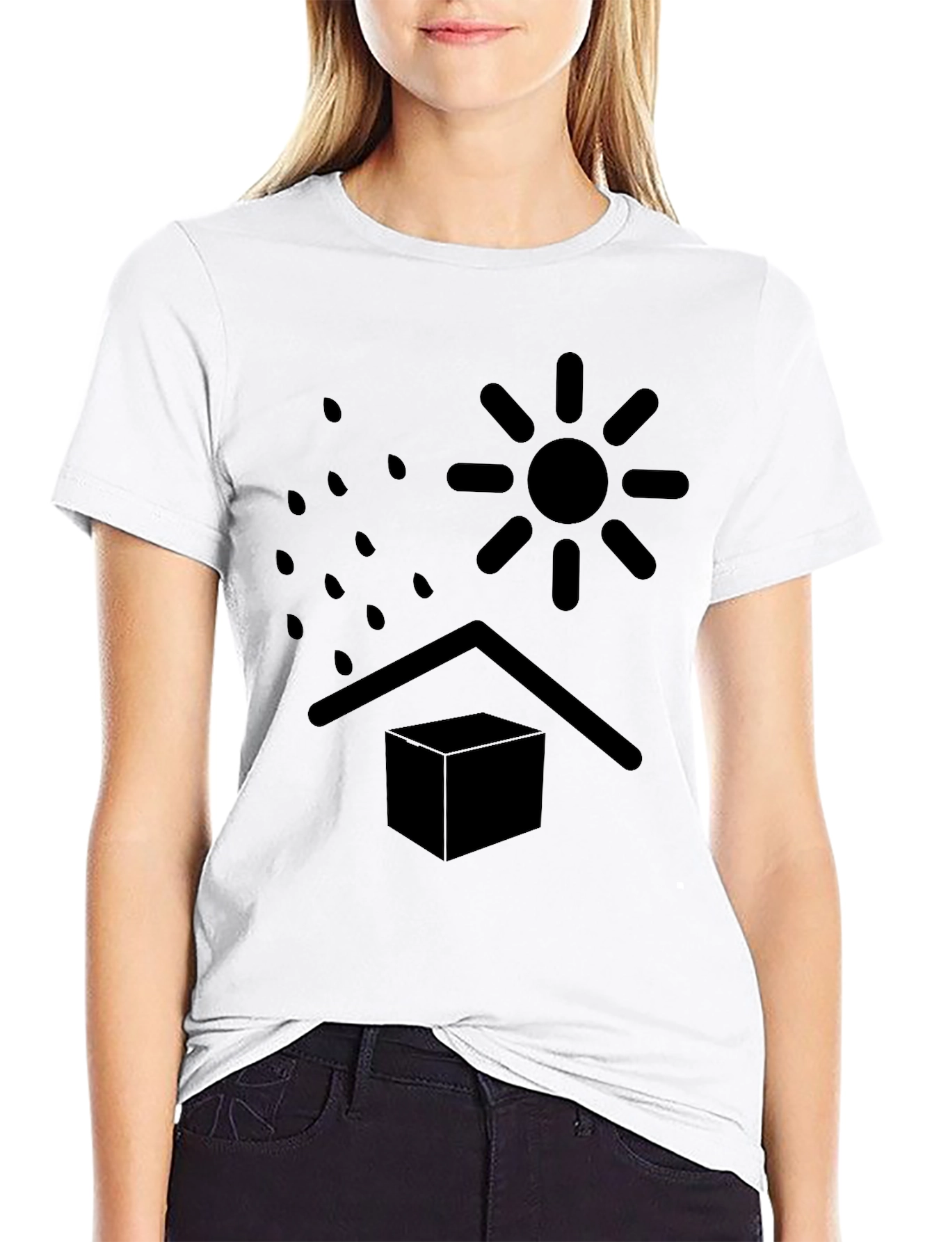 Weather Shield Graphic Tee - Mens Black T-Shirt