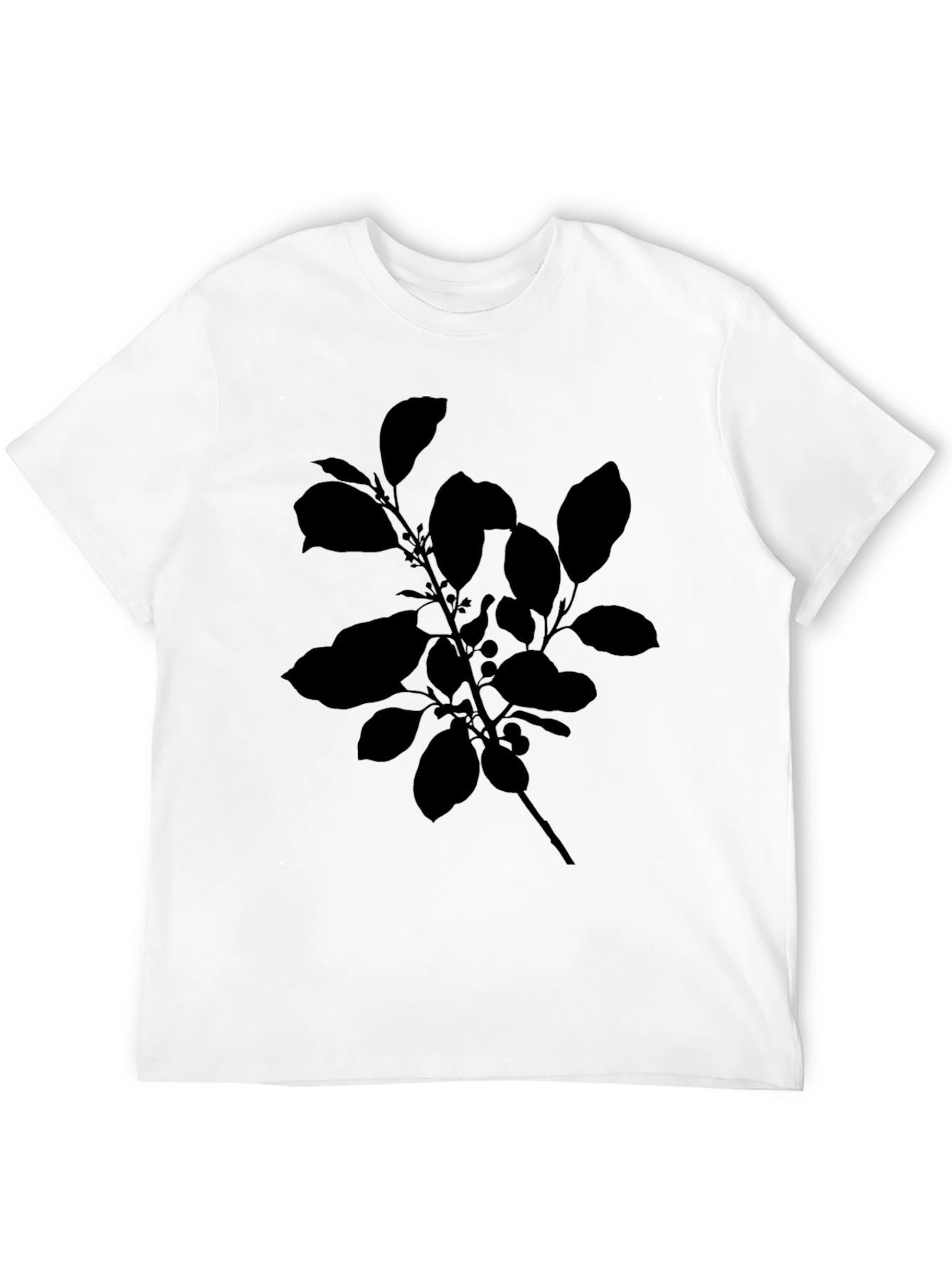 Black Plant Graphic Tee