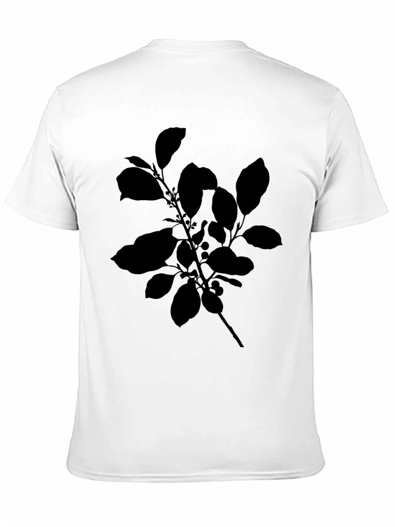 Black Plant Graphic Tee