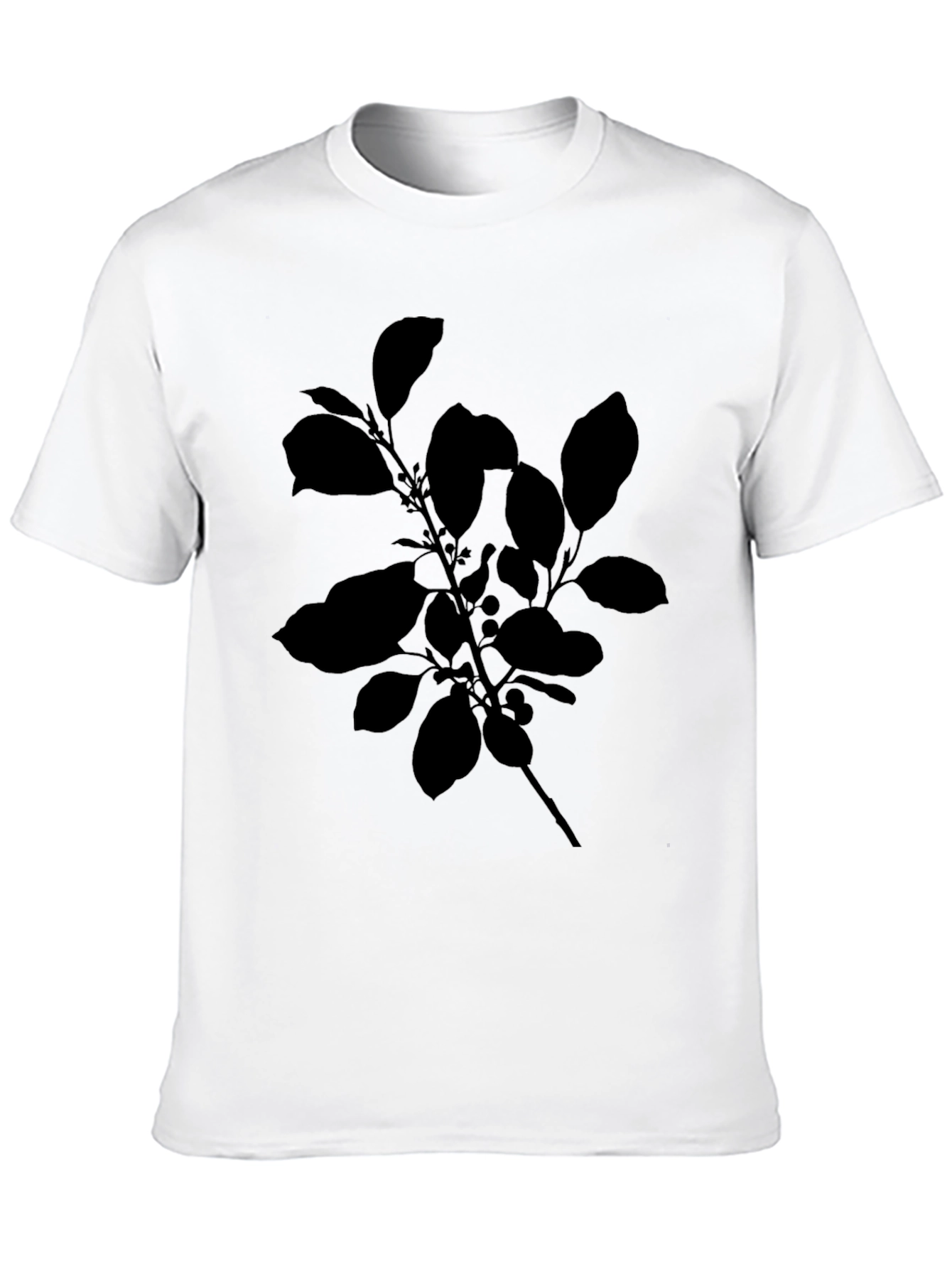 Black Plant Graphic Tee