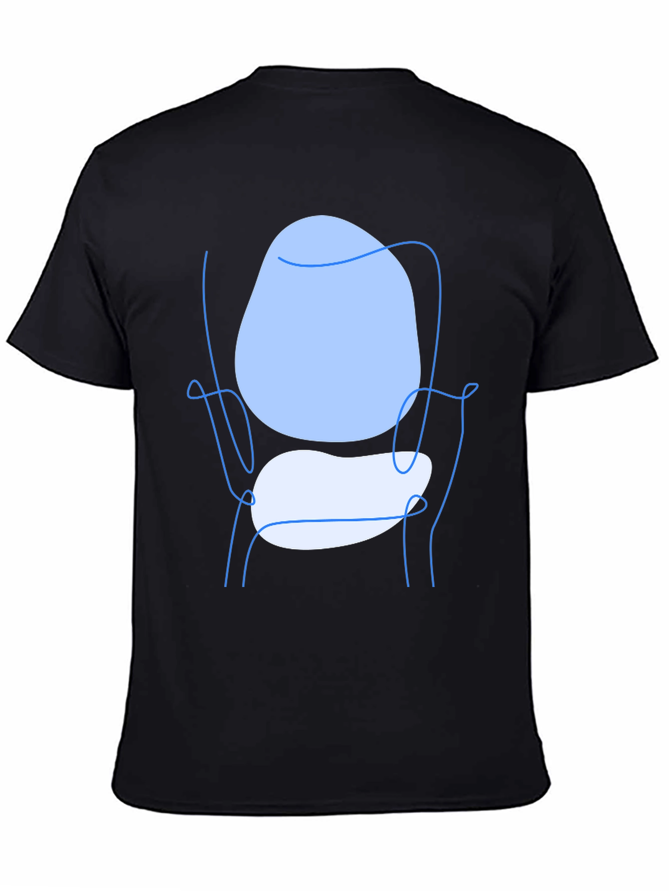 Modern Art Tee - Abstract Chair Design