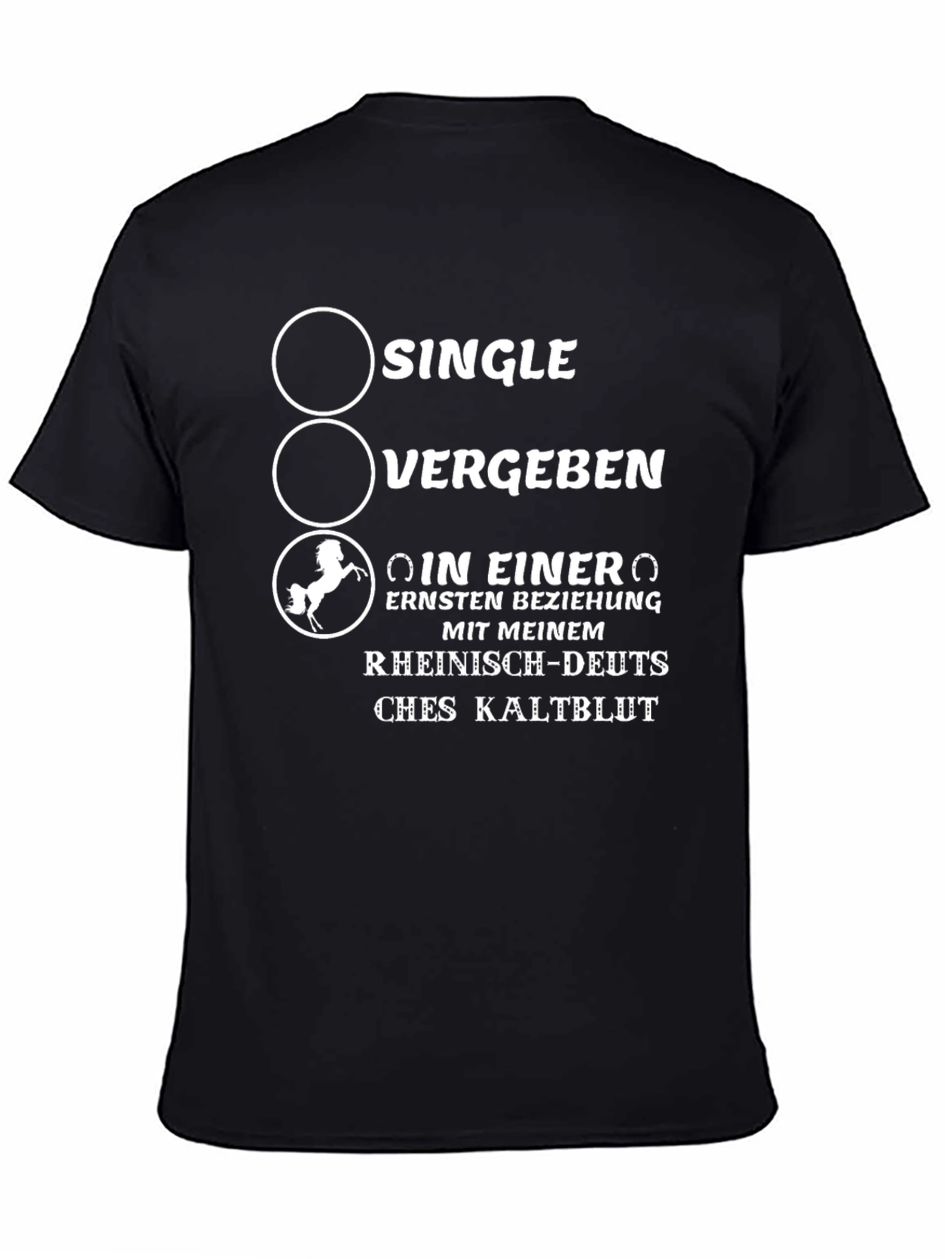Single Vergeben Horse T-Shirt