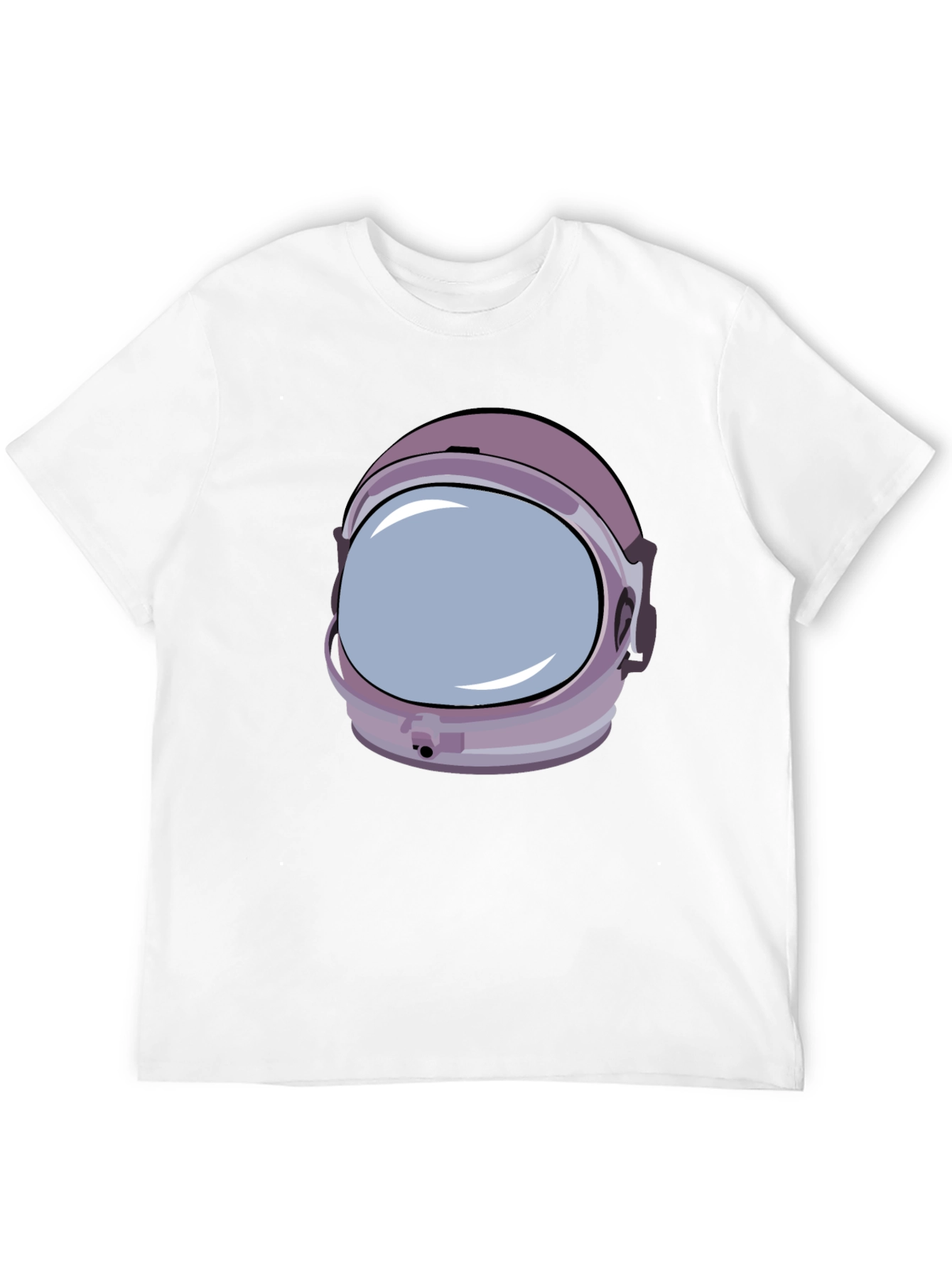 Retro Astronaut Helmet Graphic T-Shirt