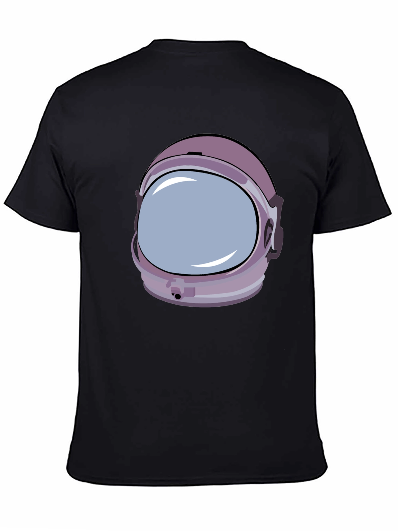 Retro Astronaut Helmet Graphic T-Shirt
