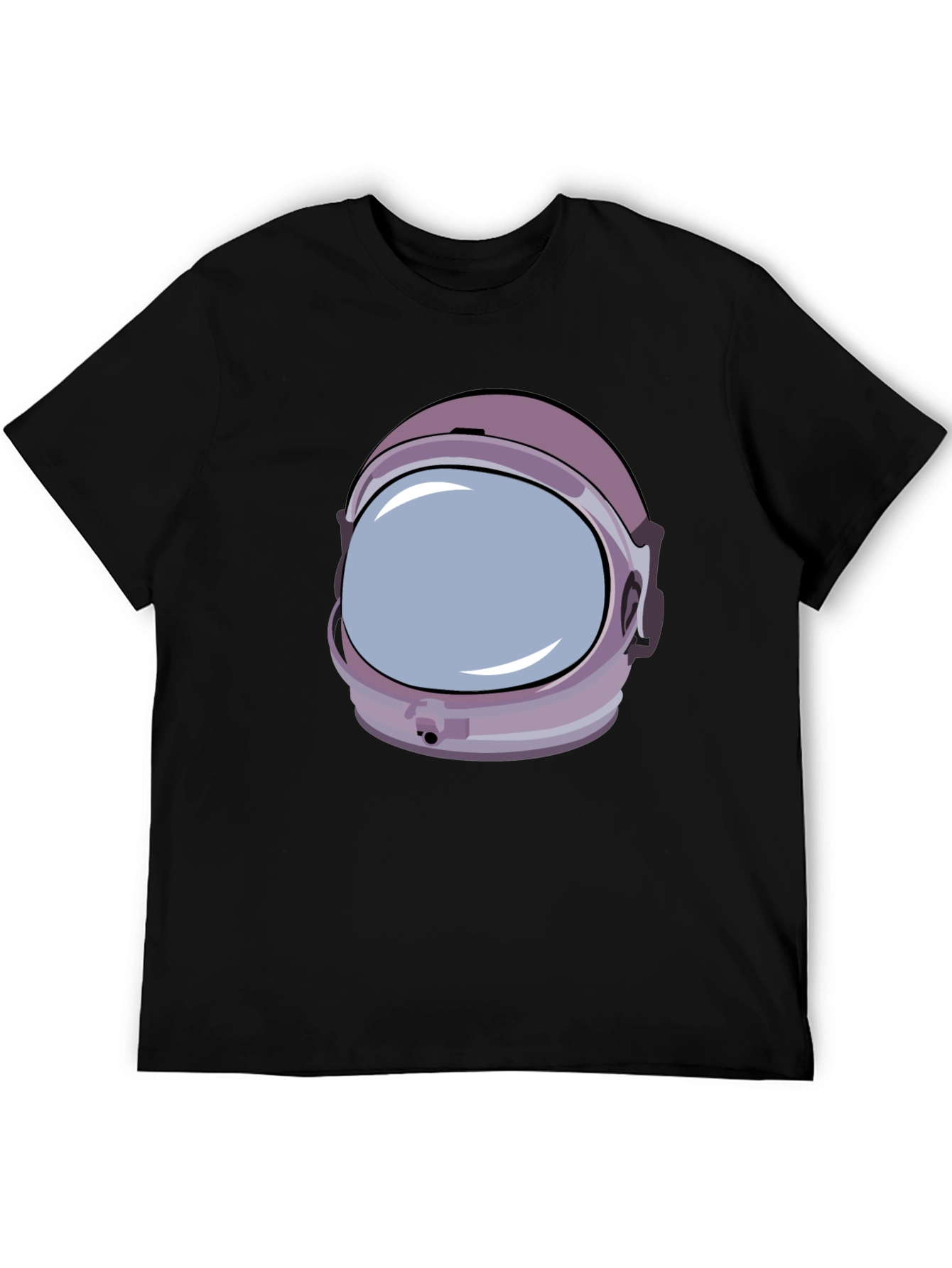 Retro Astronaut Helmet Graphic T-Shirt