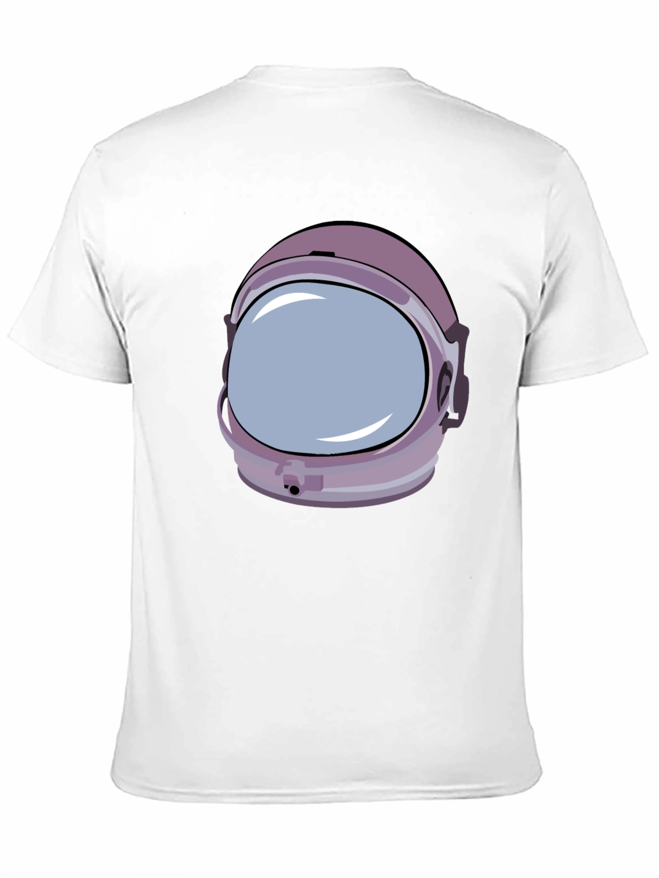 Retro Astronaut Helmet Graphic T-Shirt