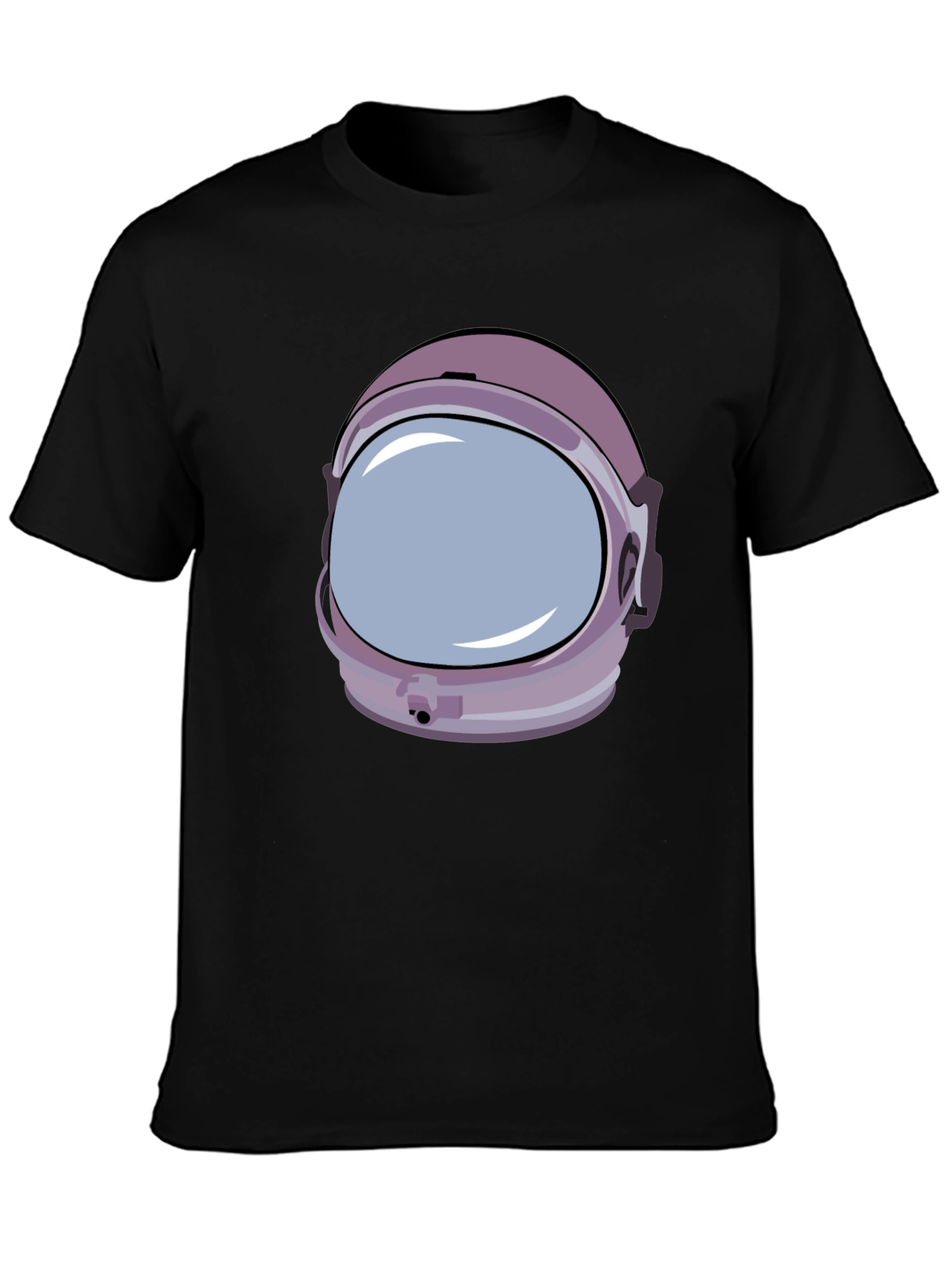 Retro Astronaut Helmet Graphic T-Shirt