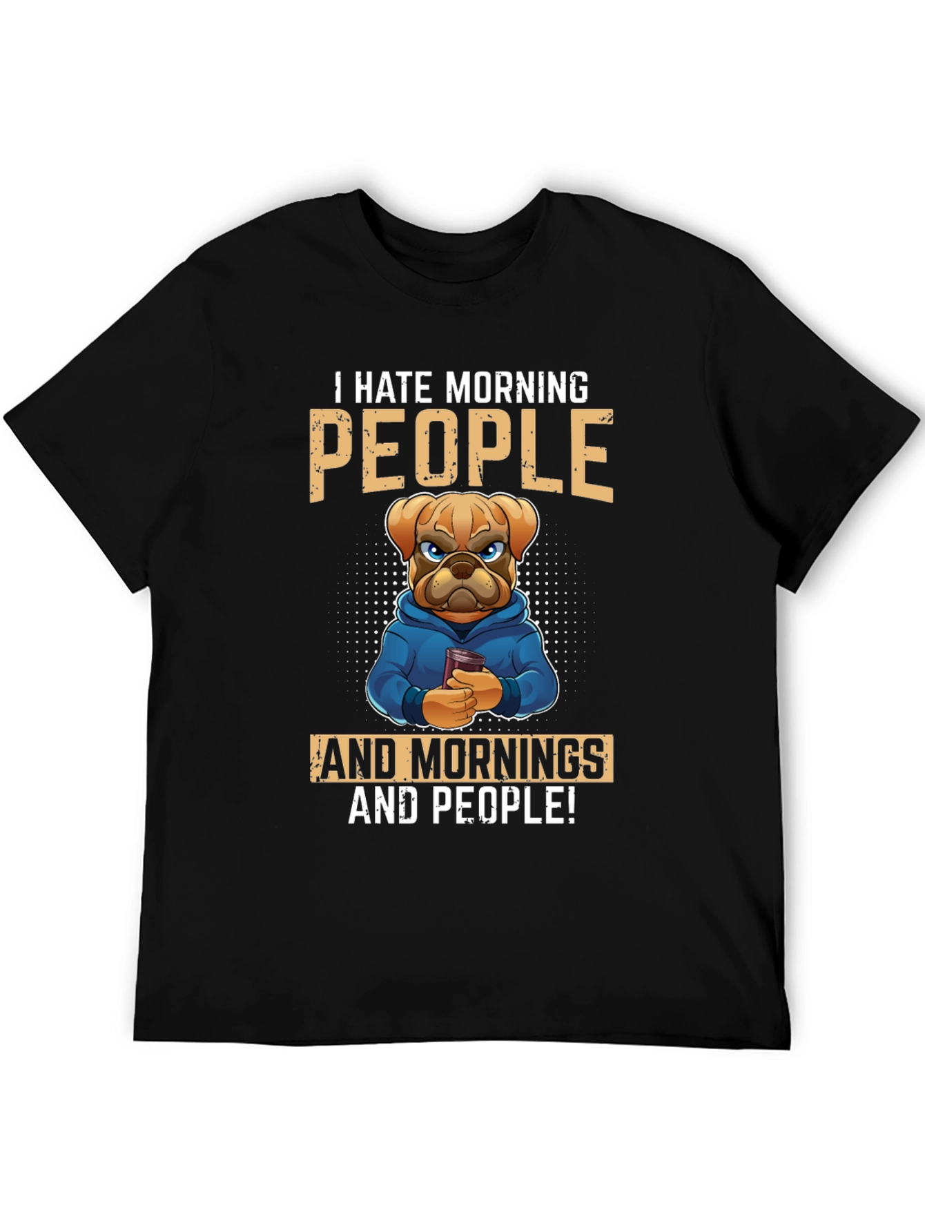 I Hate Morning People Graphic Tee