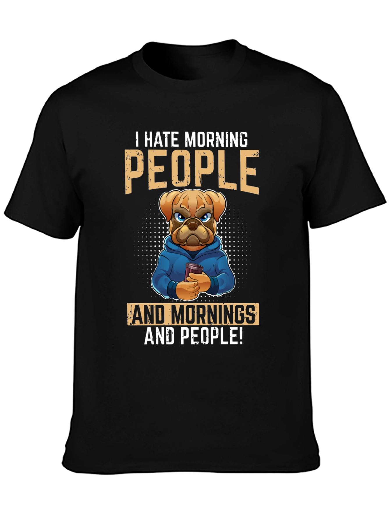 I Hate Morning People Graphic Tee
