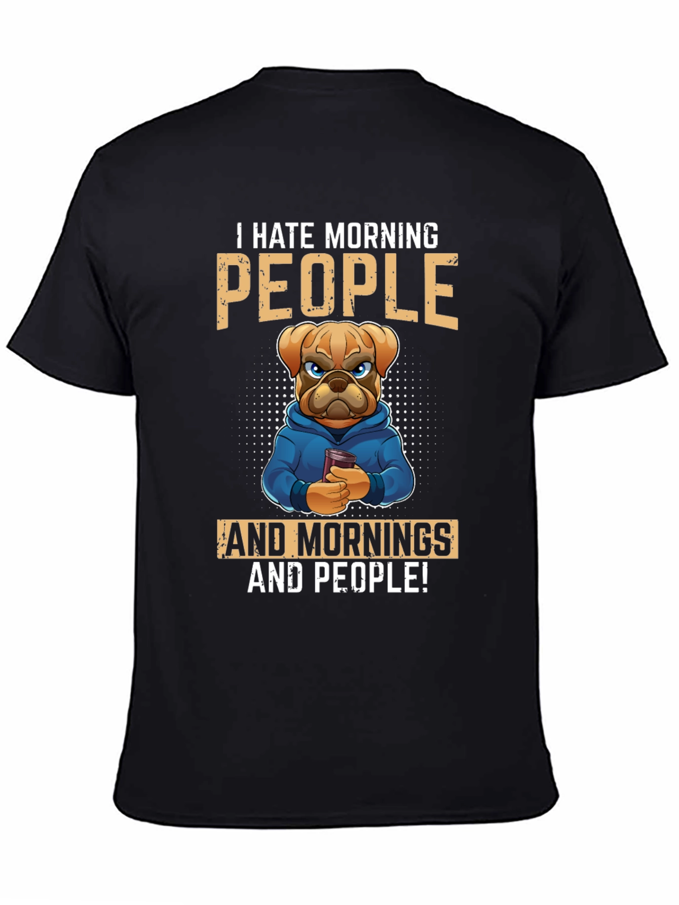 I Hate Morning People Graphic Tee