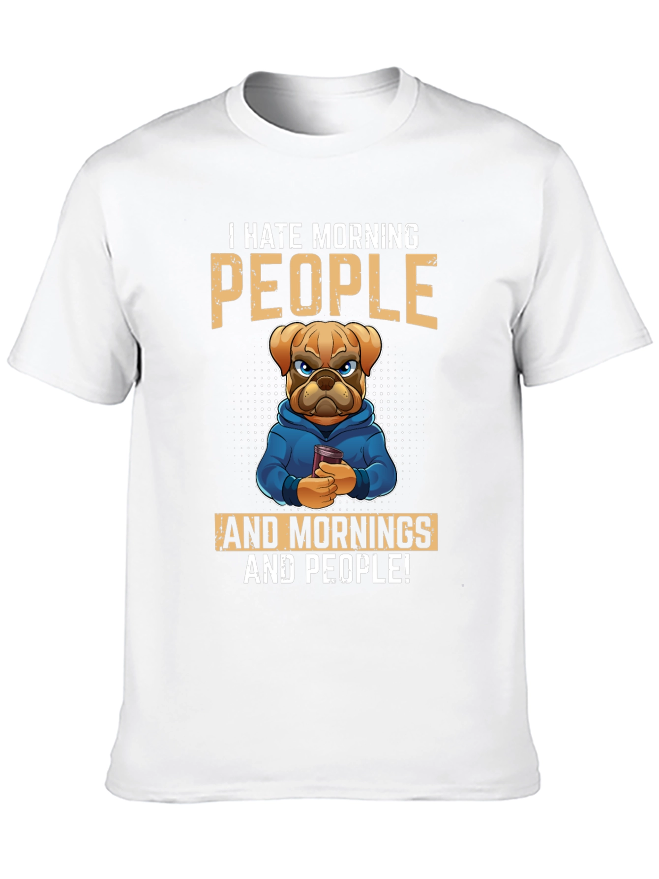 I Hate Morning People Graphic Tee