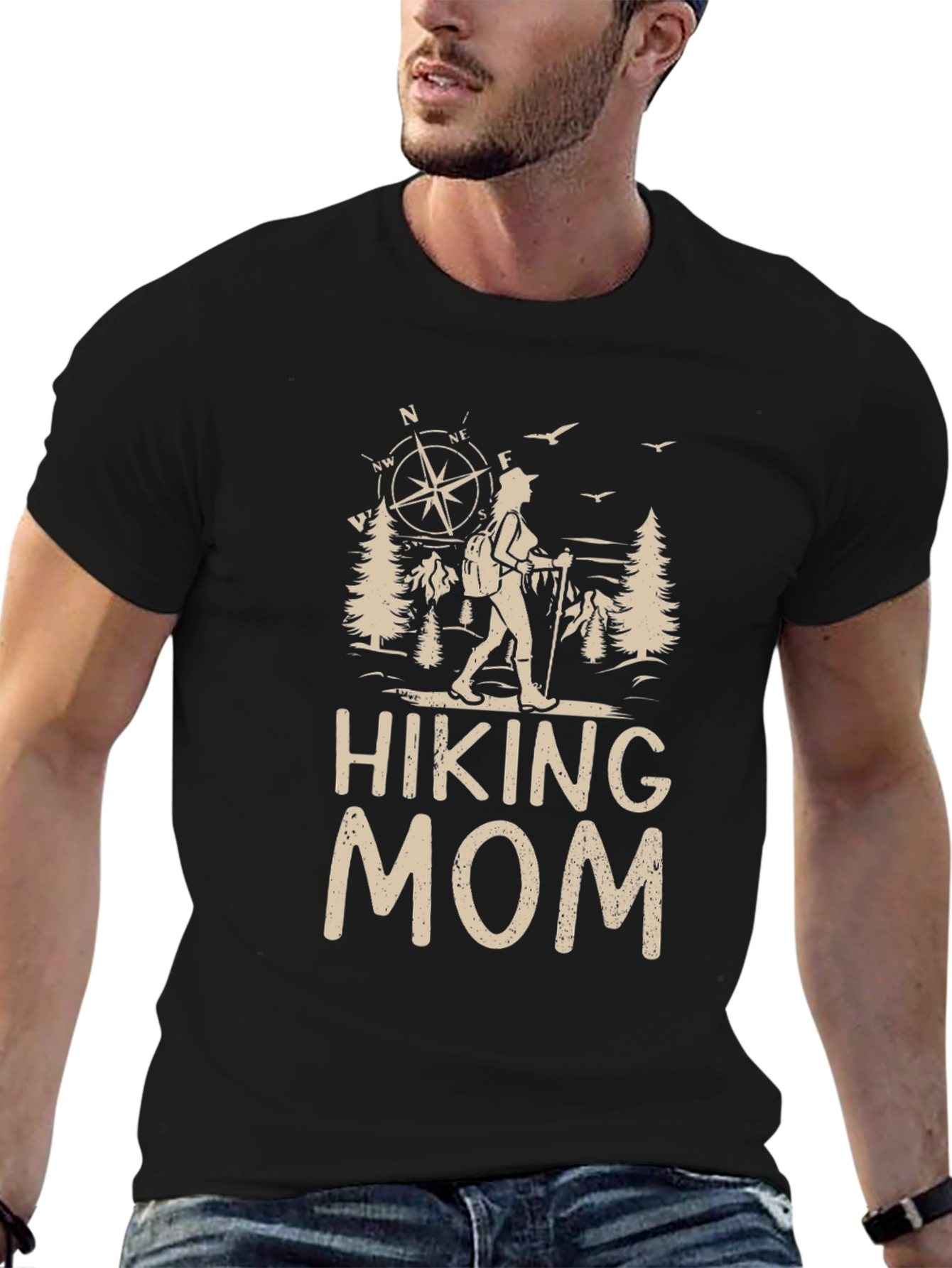 Hiking Mom Tee - Nature Lovers Gift