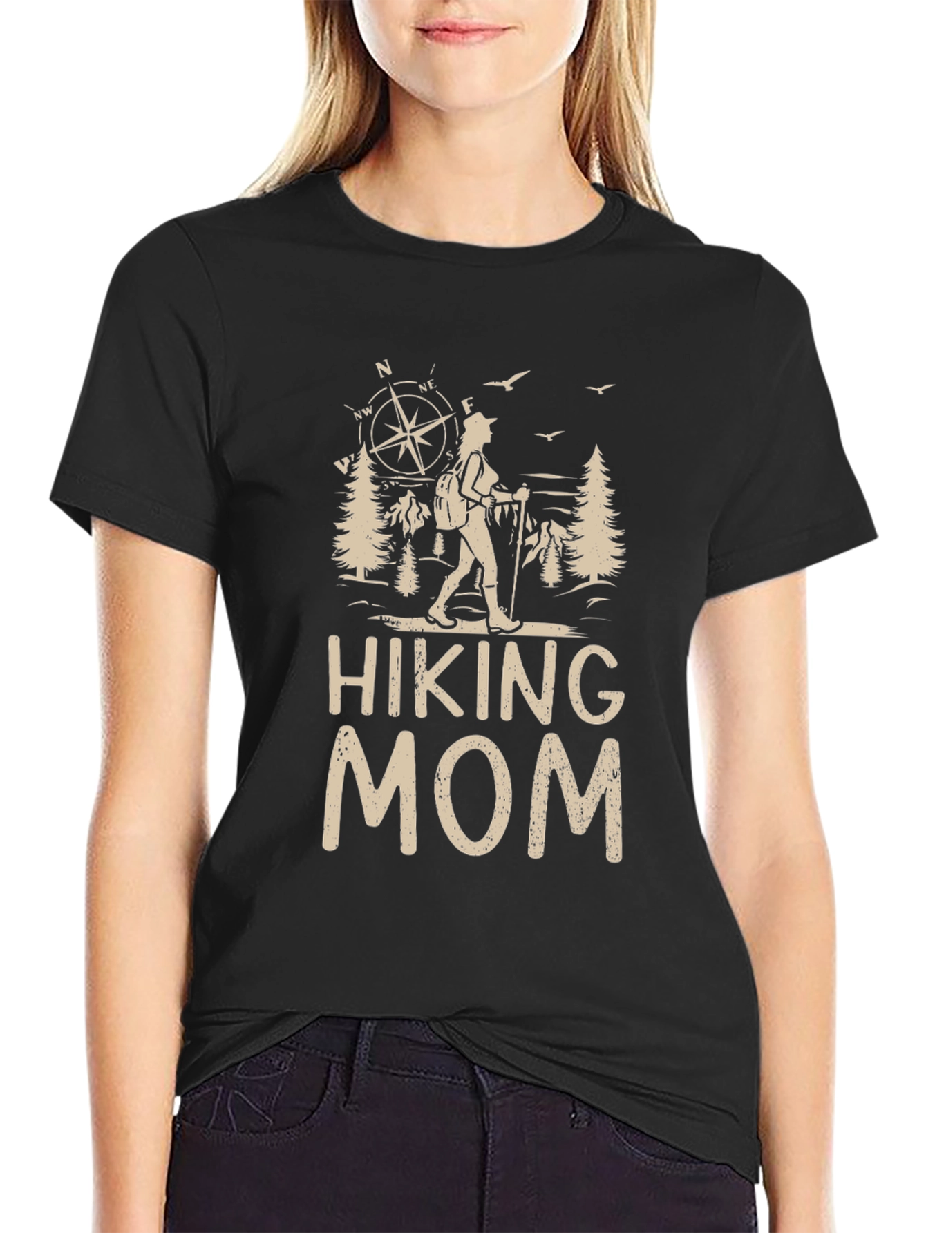 Hiking Mom Tee - Nature Lovers Gift