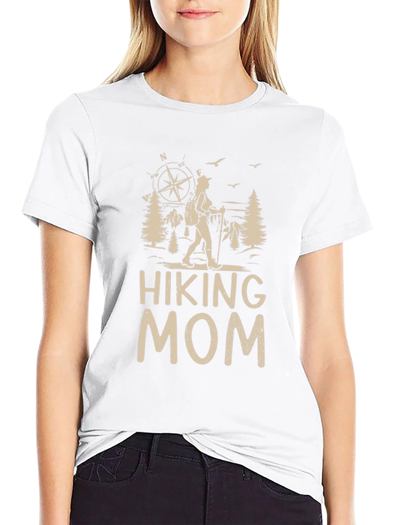 Hiking Mom Tee - Nature Lovers Gift