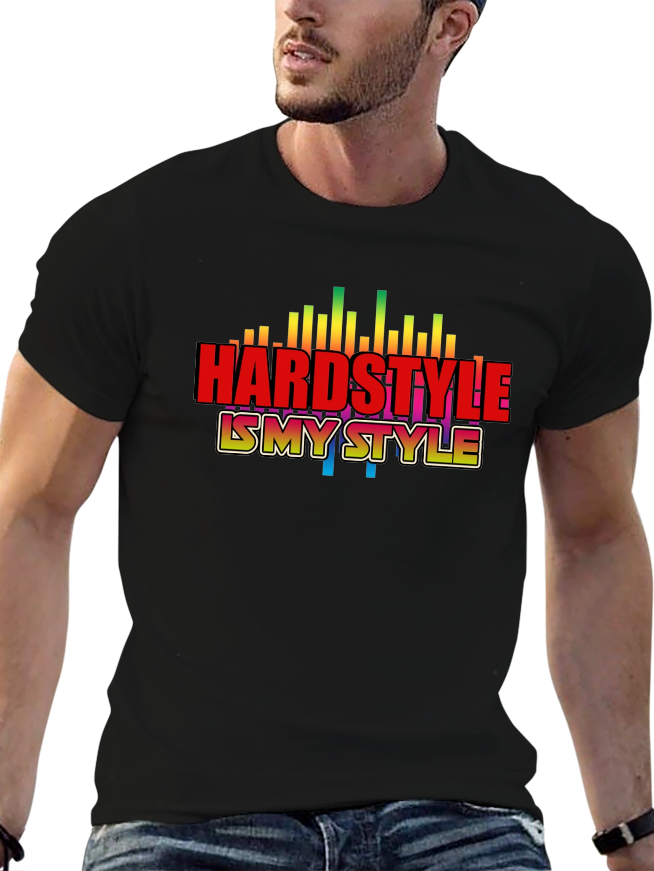 Hardstyle is My Style Graphic Tee - Black T-Shirt