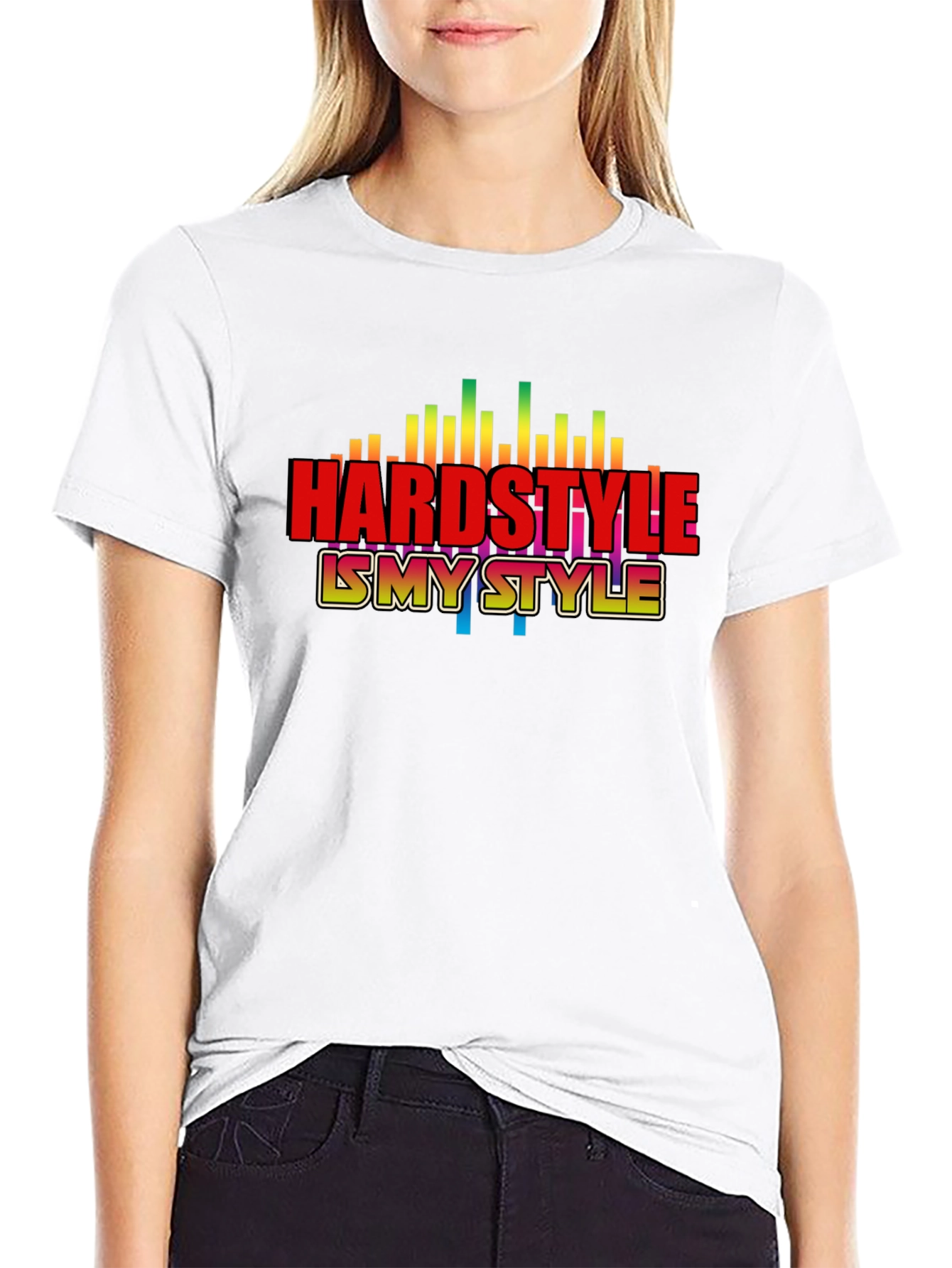 Hardstyle is My Style Graphic Tee - Black T-Shirt