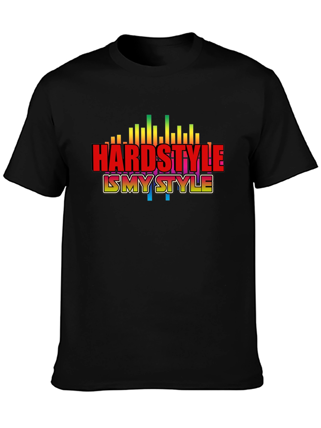 Hardstyle is My Style Graphic Tee - Black T-Shirt