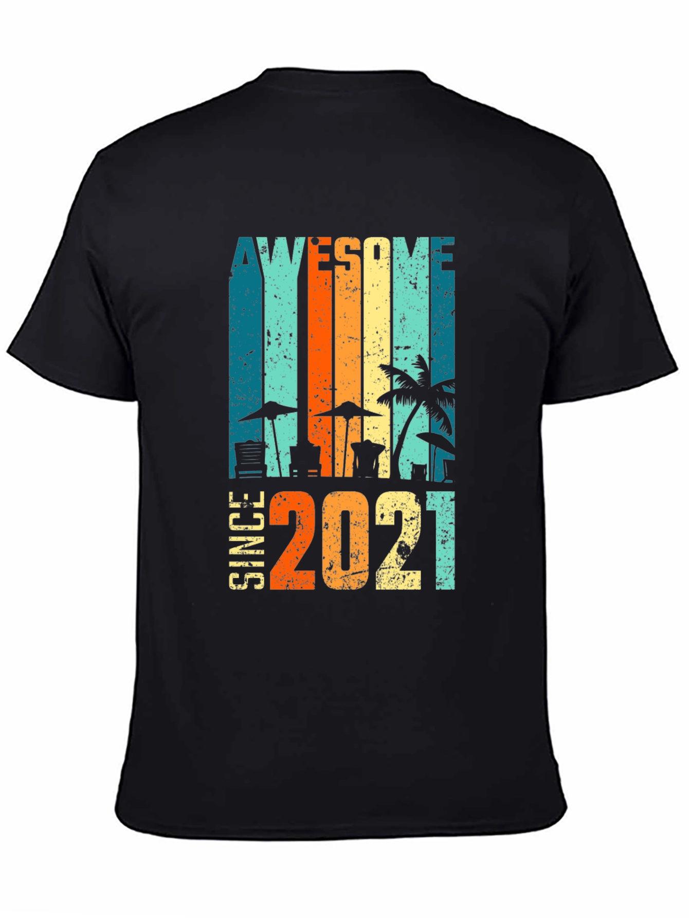 Awesome Since 2021 Beach T-Shirt