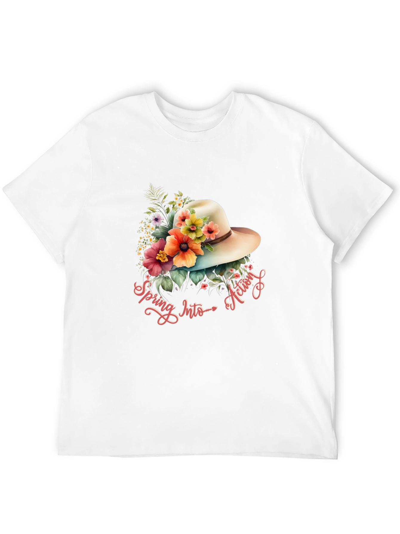 Spring into Action Graphic T-Shirt