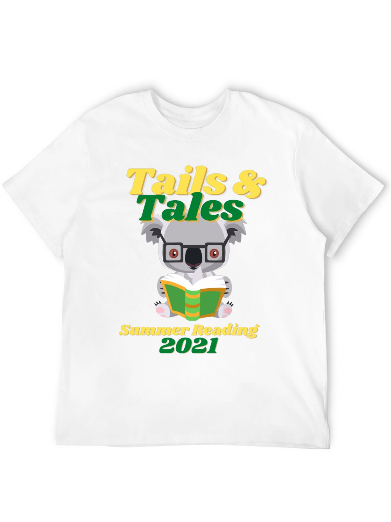 Tails & Tales Summer Reading 2021 Graphic Tee