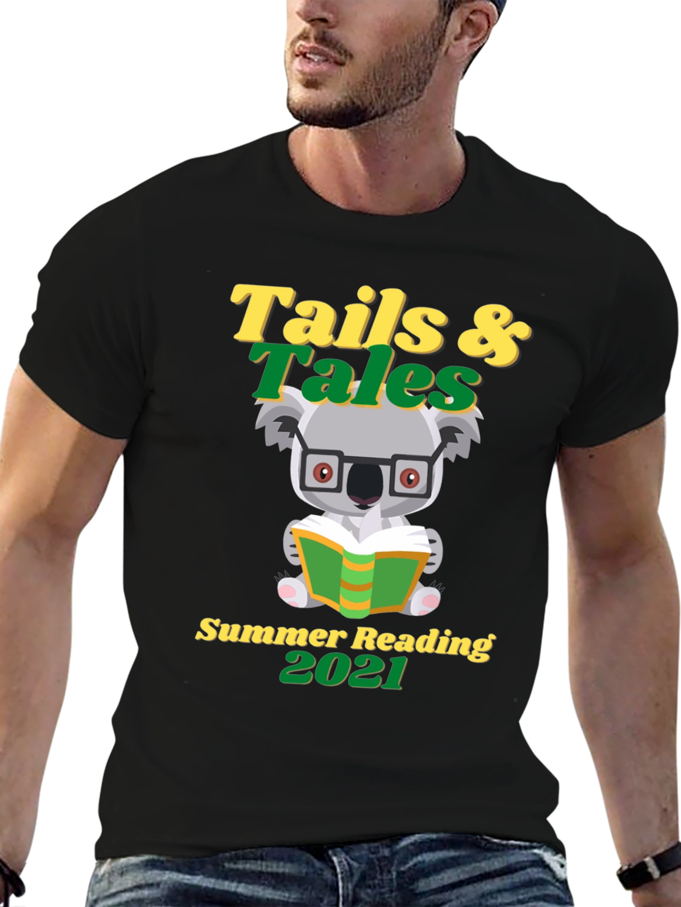 Tails & Tales Summer Reading 2021 Graphic Tee