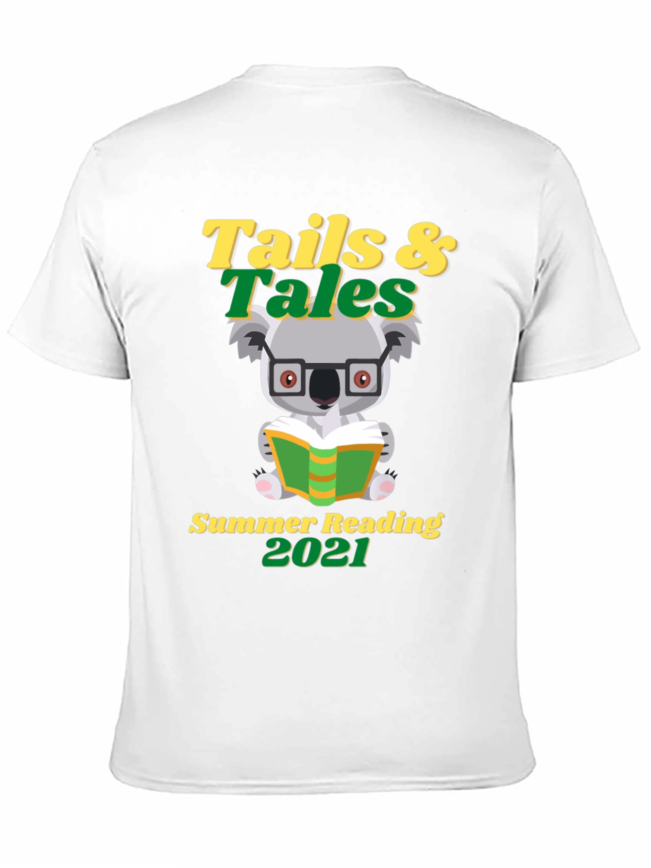 Tails & Tales Summer Reading 2021 Graphic Tee