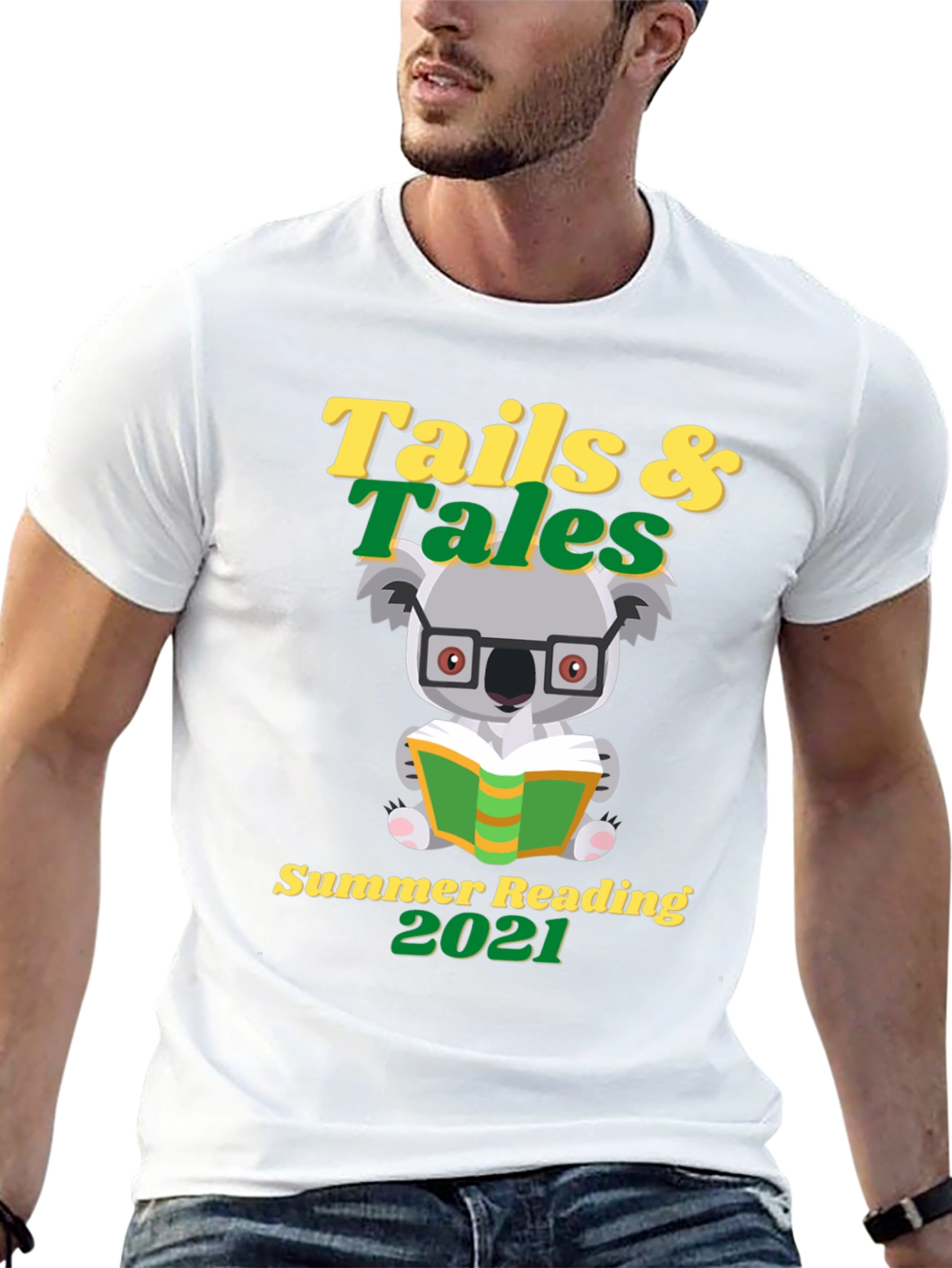 Tails & Tales Summer Reading 2021 Graphic Tee