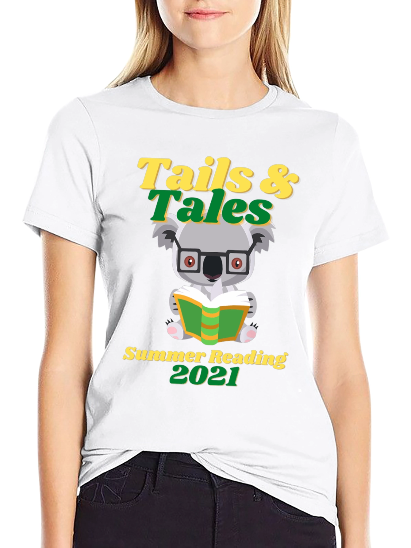 Tails & Tales Summer Reading 2021 Graphic Tee