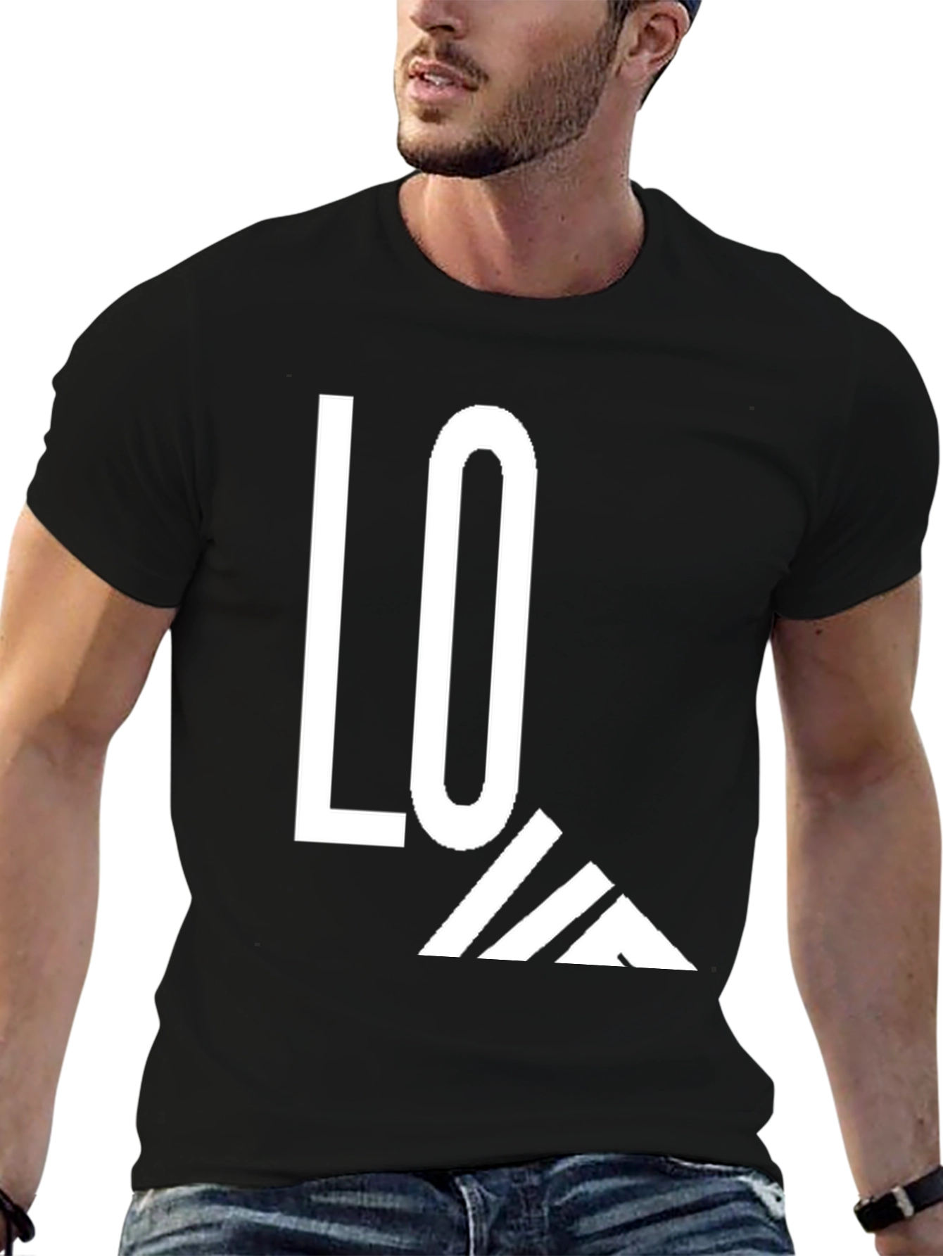 Love Mountain Graphic Tee - Black