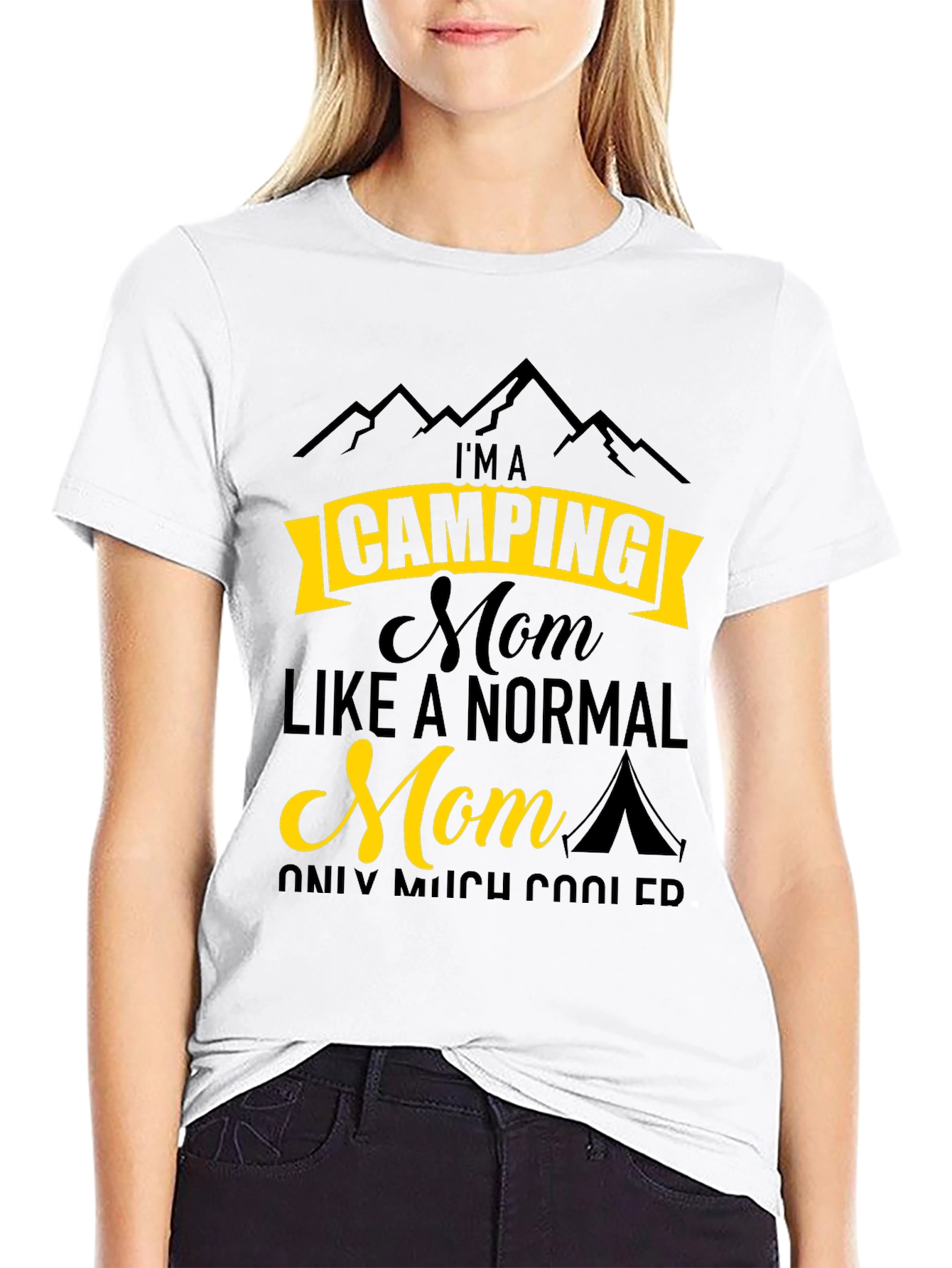 Camping Mom T-Shirt - Funny Outdoor Adventure Tee