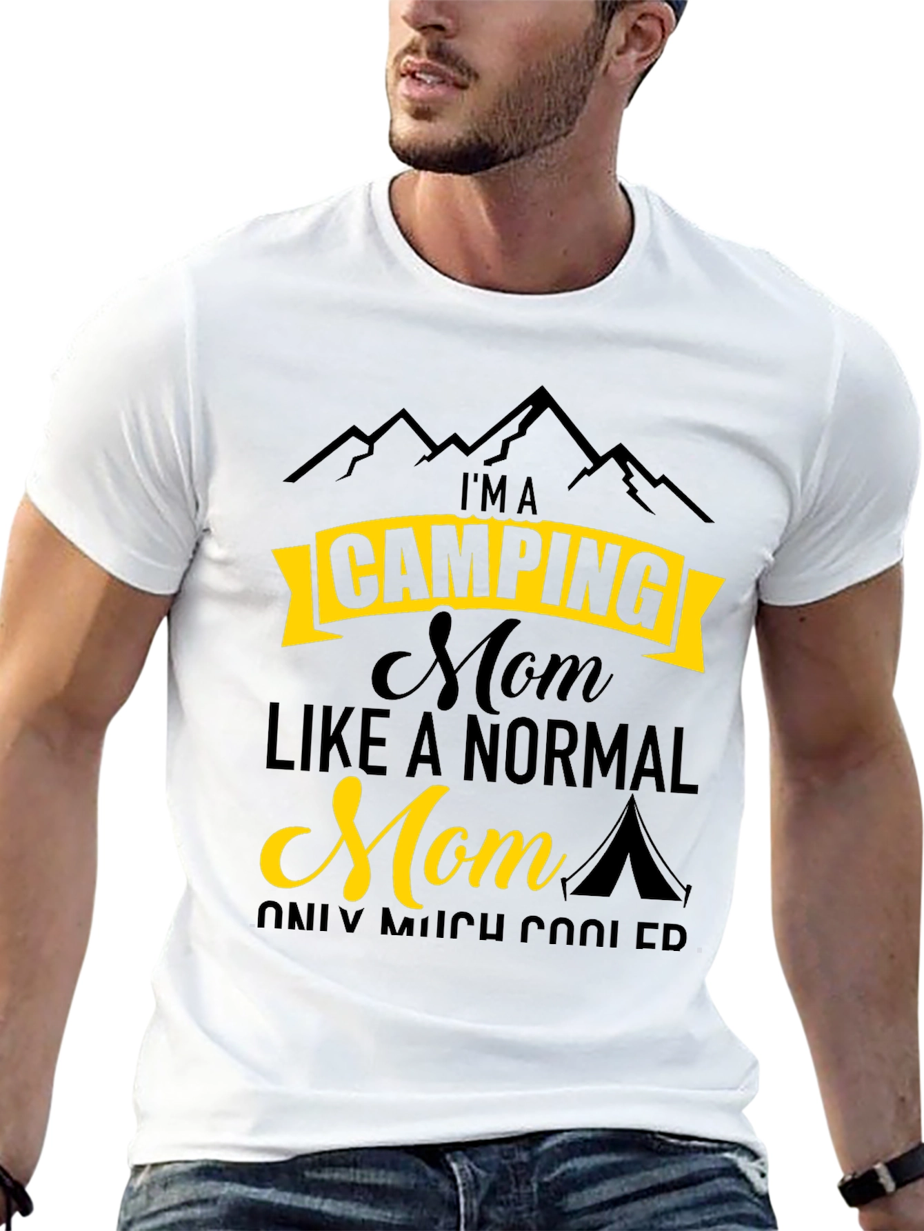 Camping Mom T-Shirt - Funny Outdoor Adventure Tee