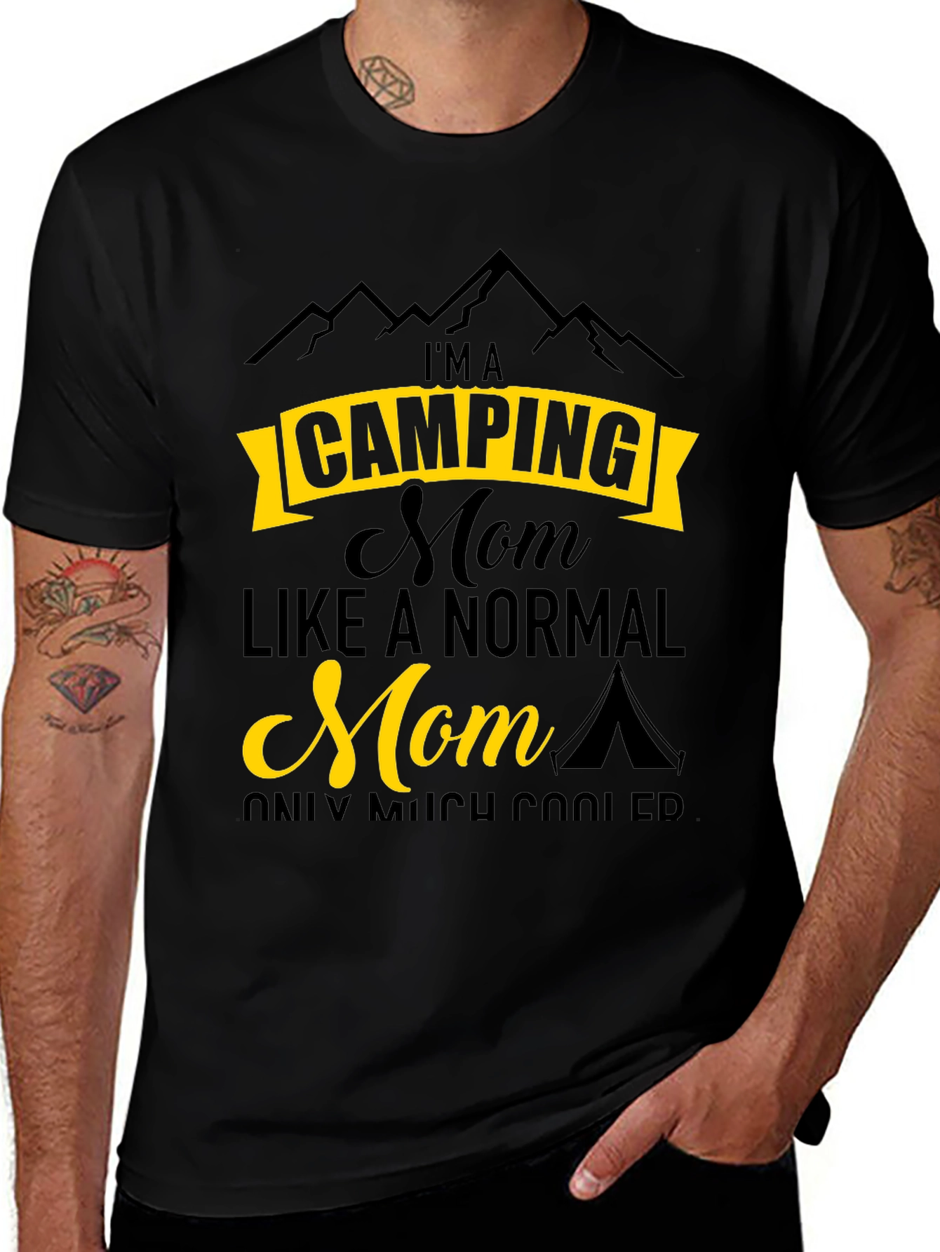 Camping Mom T-Shirt - Funny Outdoor Adventure Tee