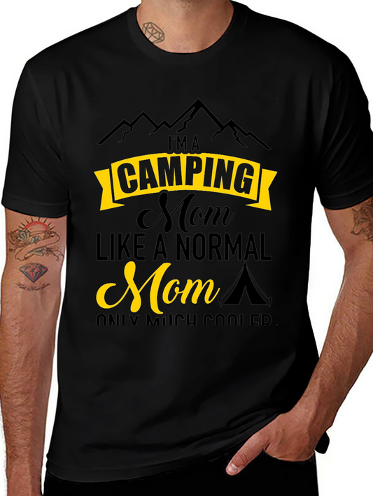 Camping Mom T-Shirt - Funny Outdoor Adventure Tee