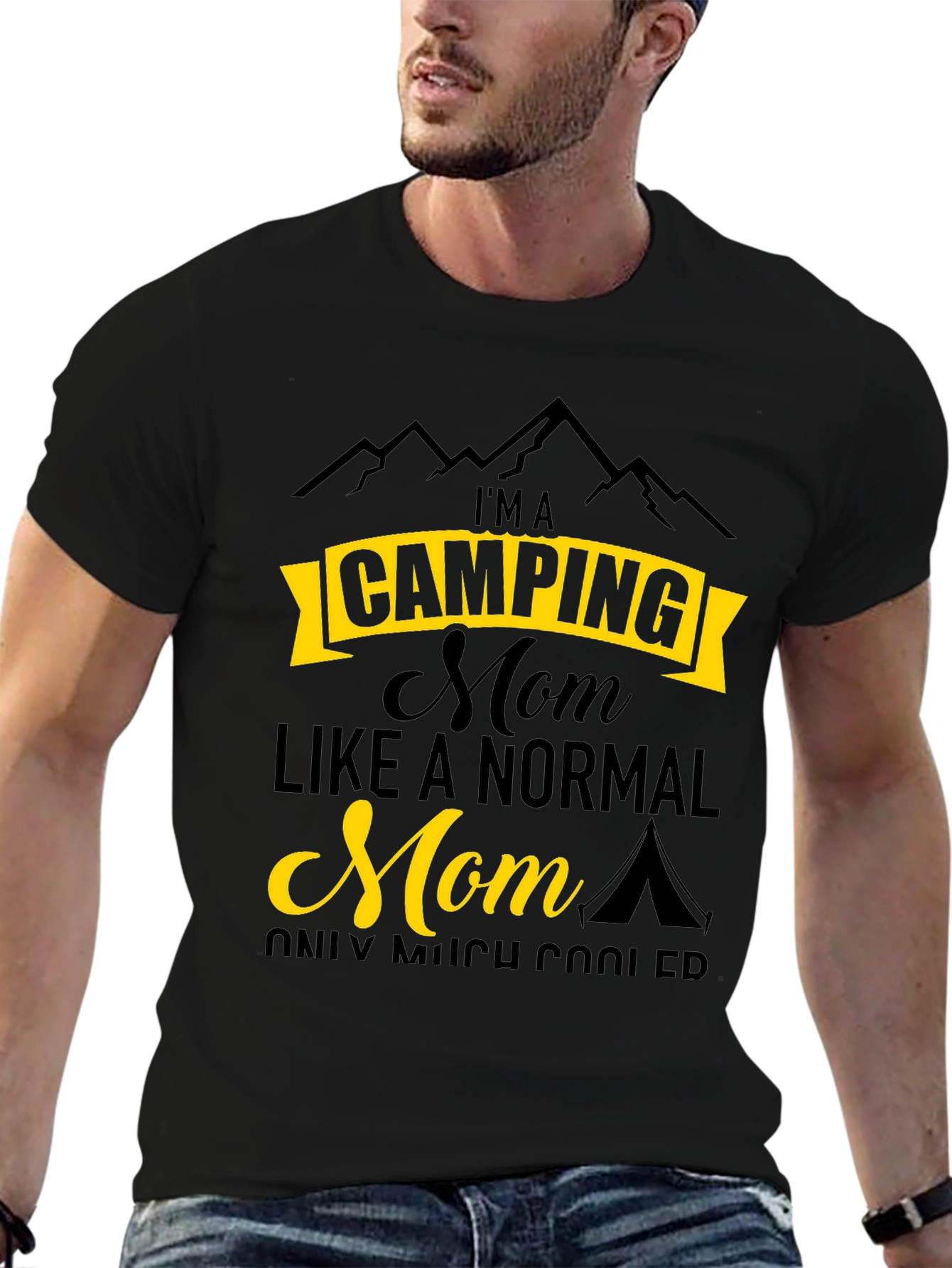 Camping Mom T-Shirt - Funny Outdoor Adventure Tee