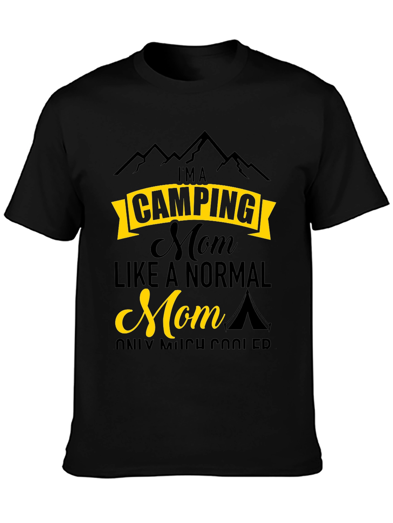 Camping Mom T-Shirt - Funny Outdoor Adventure Tee