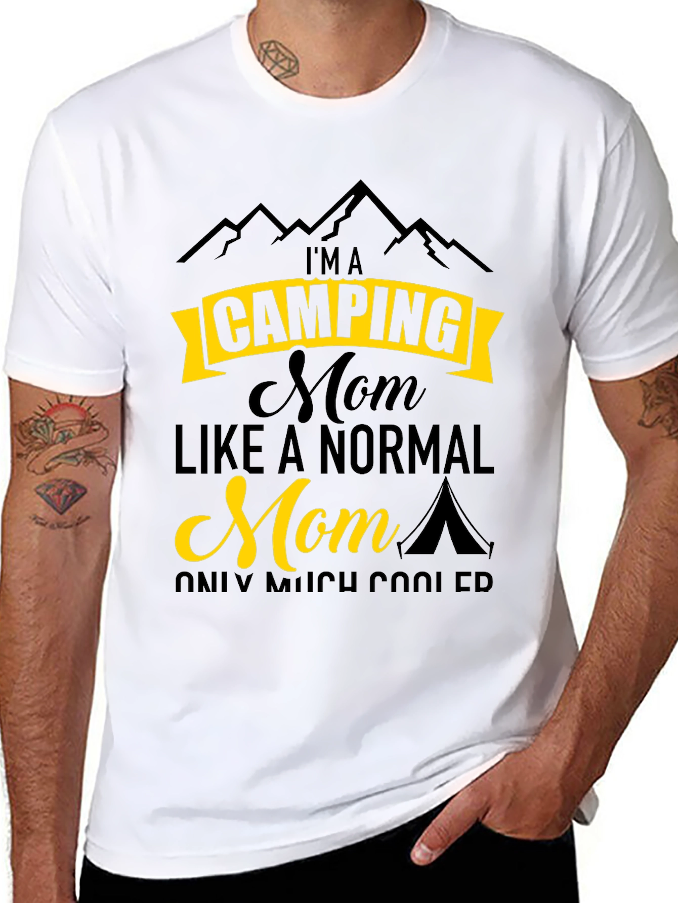 Camping Mom T-Shirt - Funny Outdoor Adventure Tee