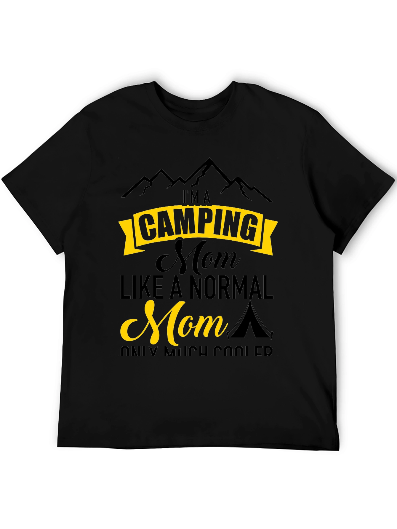 Camping Mom T-Shirt - Funny Outdoor Adventure Tee