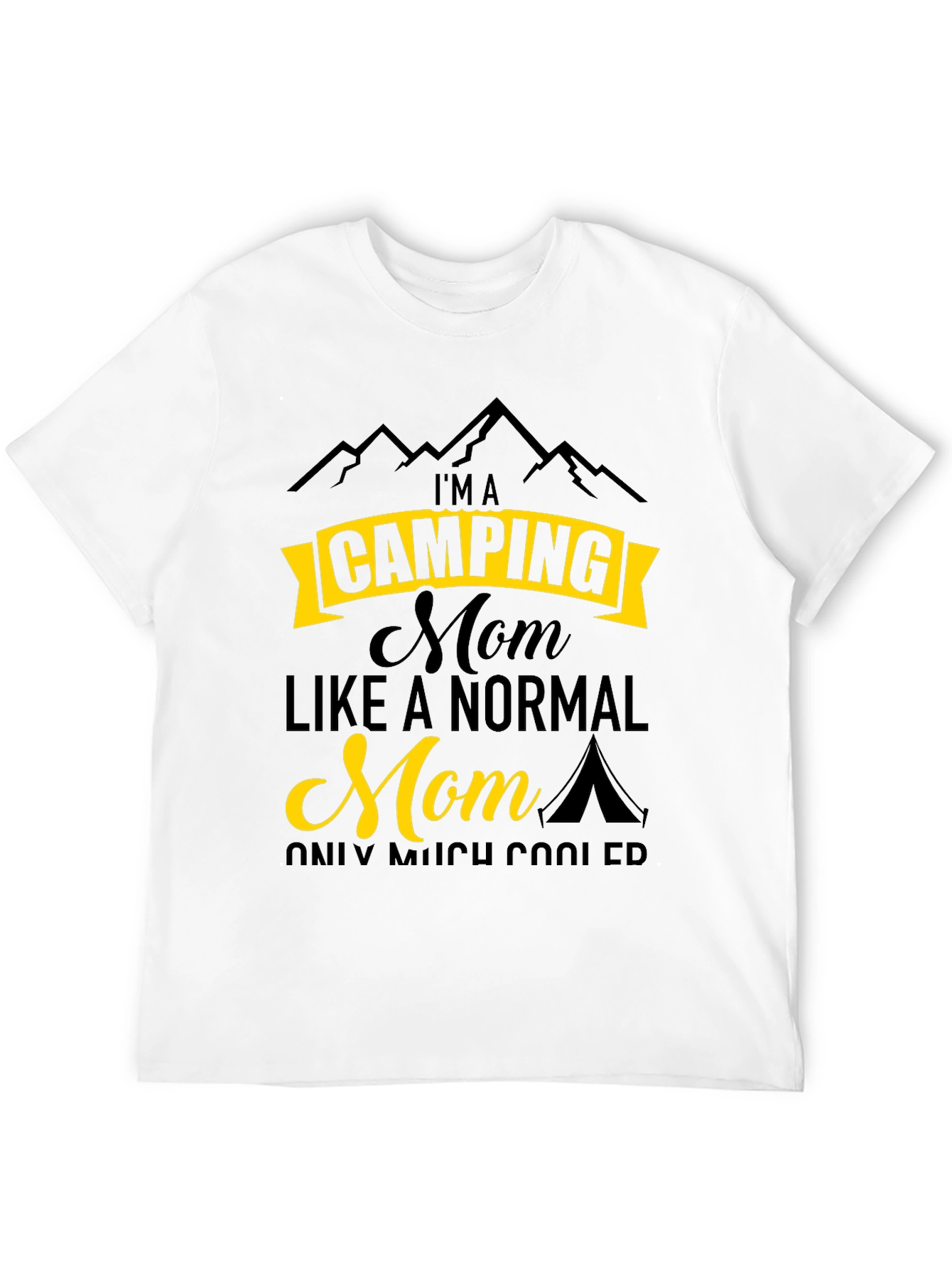 Camping Mom T-Shirt - Funny Outdoor Adventure Tee