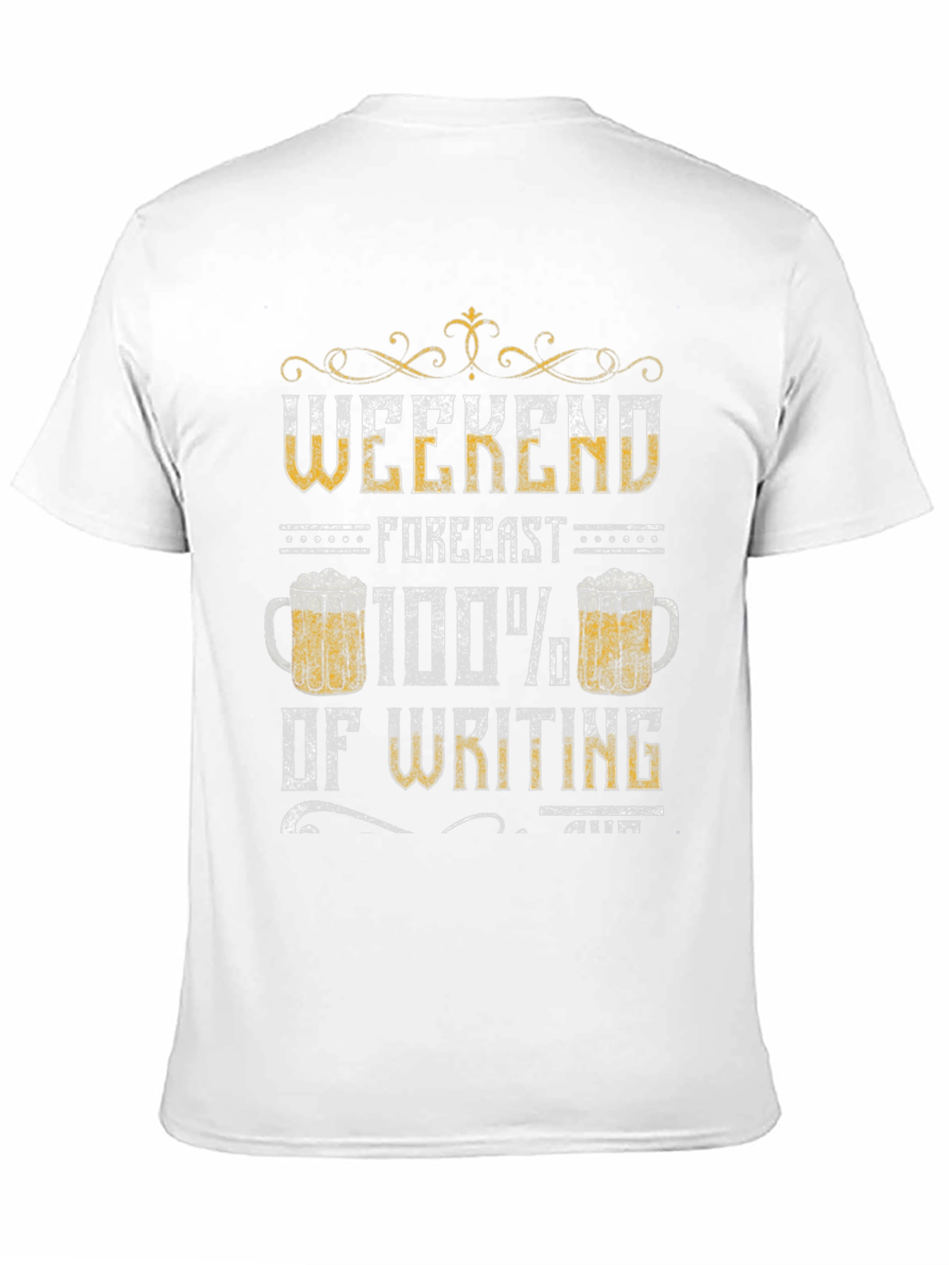 Weekend Forecast Writing Tee