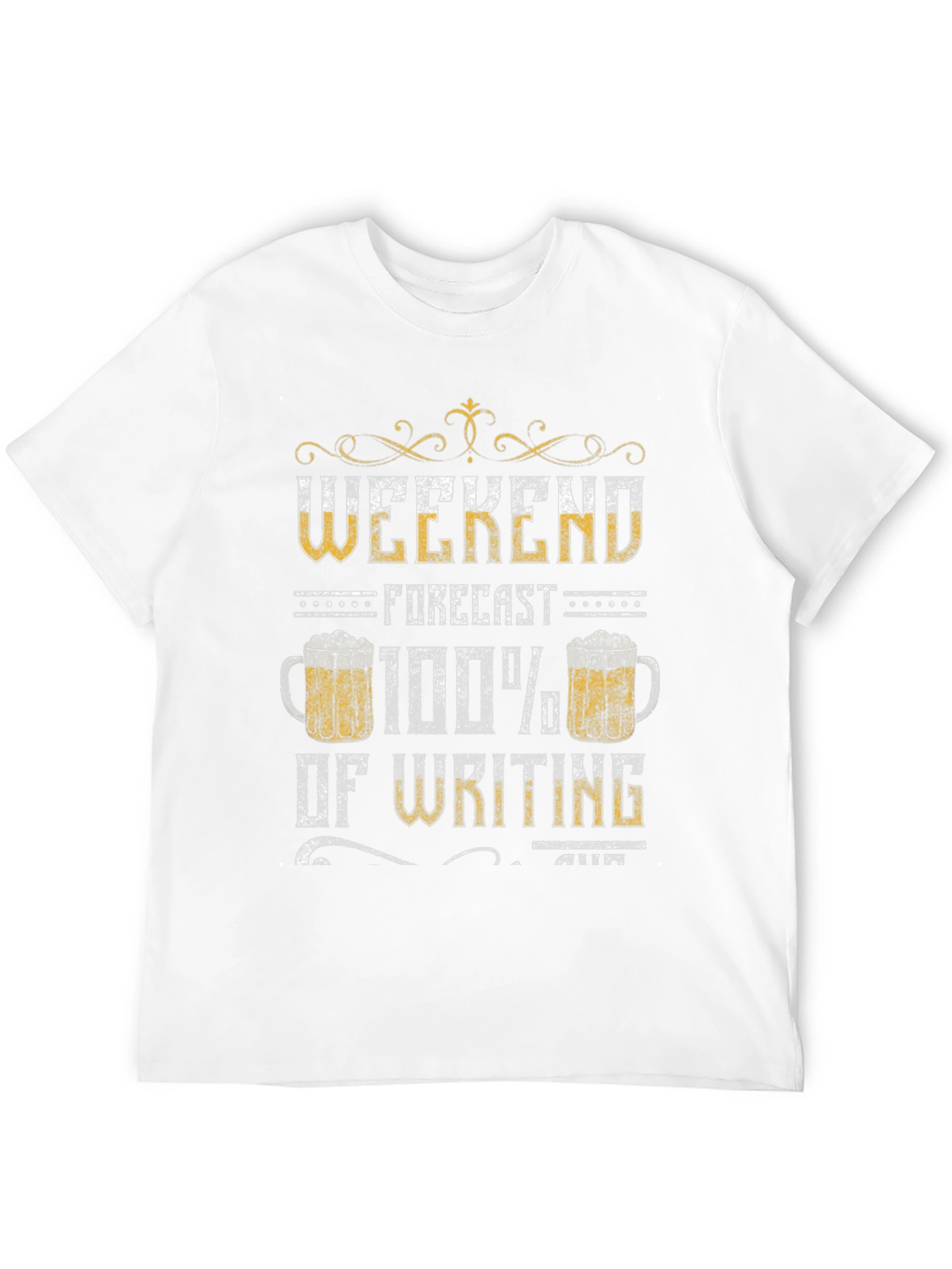 Weekend Forecast Writing Tee