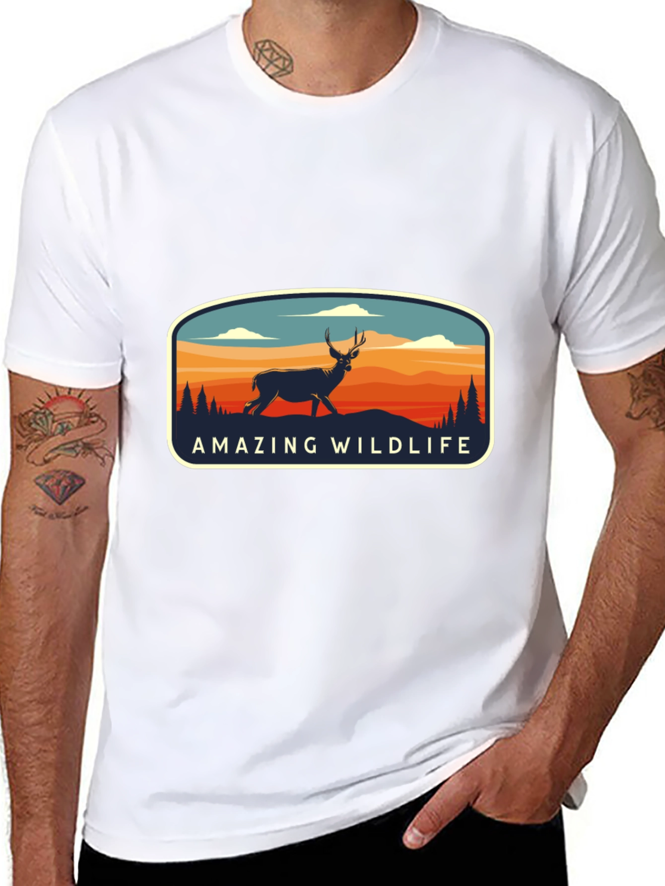 Amazing Wildlife Graphic Tee