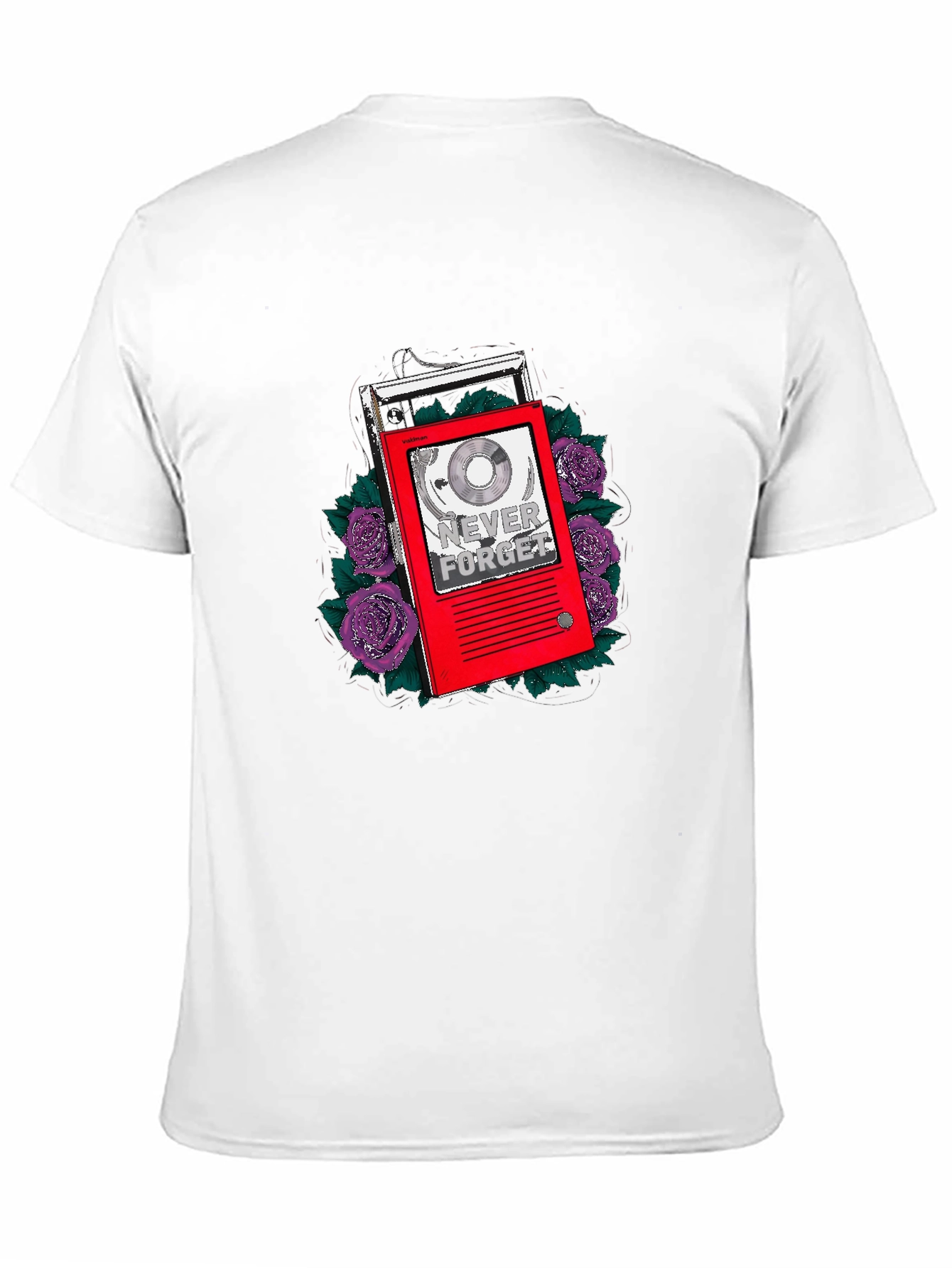 Retro Music Player Graphic T-Shirt