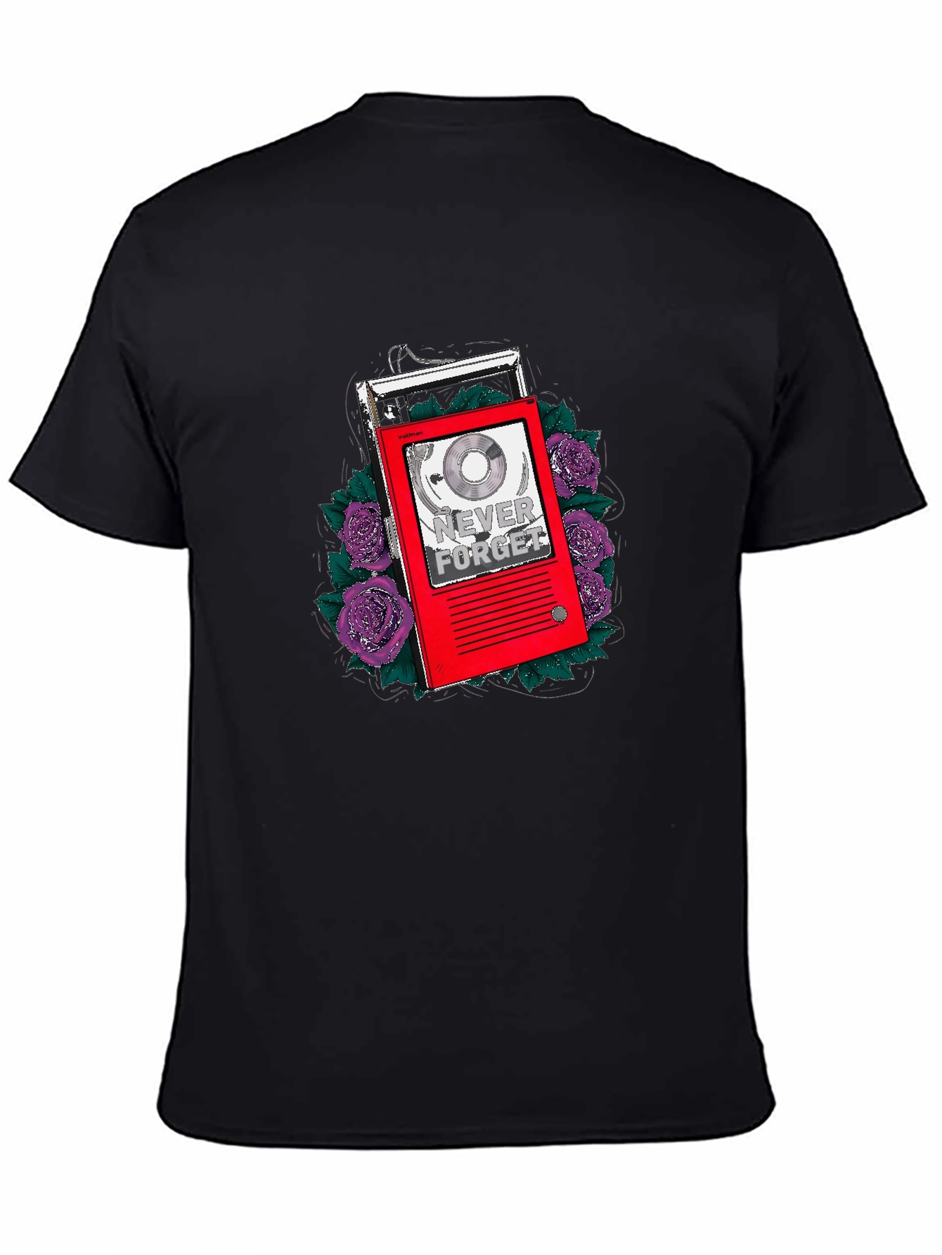Retro Music Player Graphic T-Shirt