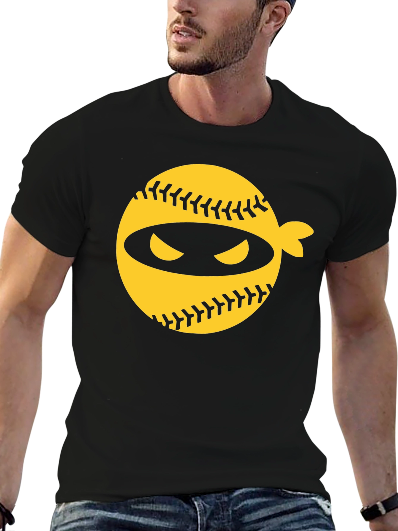 Baseball Ninja T-Shirt - Stealth Style!