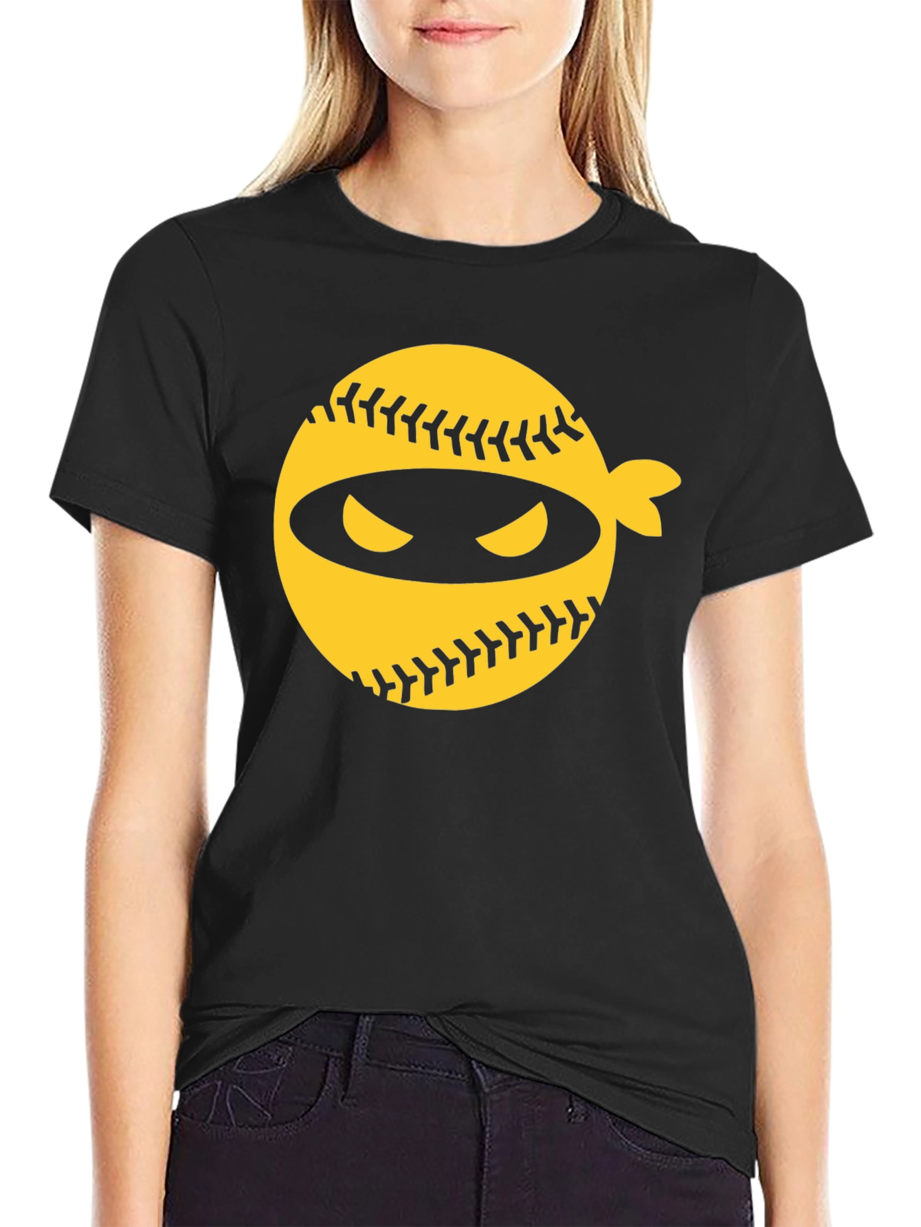 Baseball Ninja T-Shirt - Stealth Style!