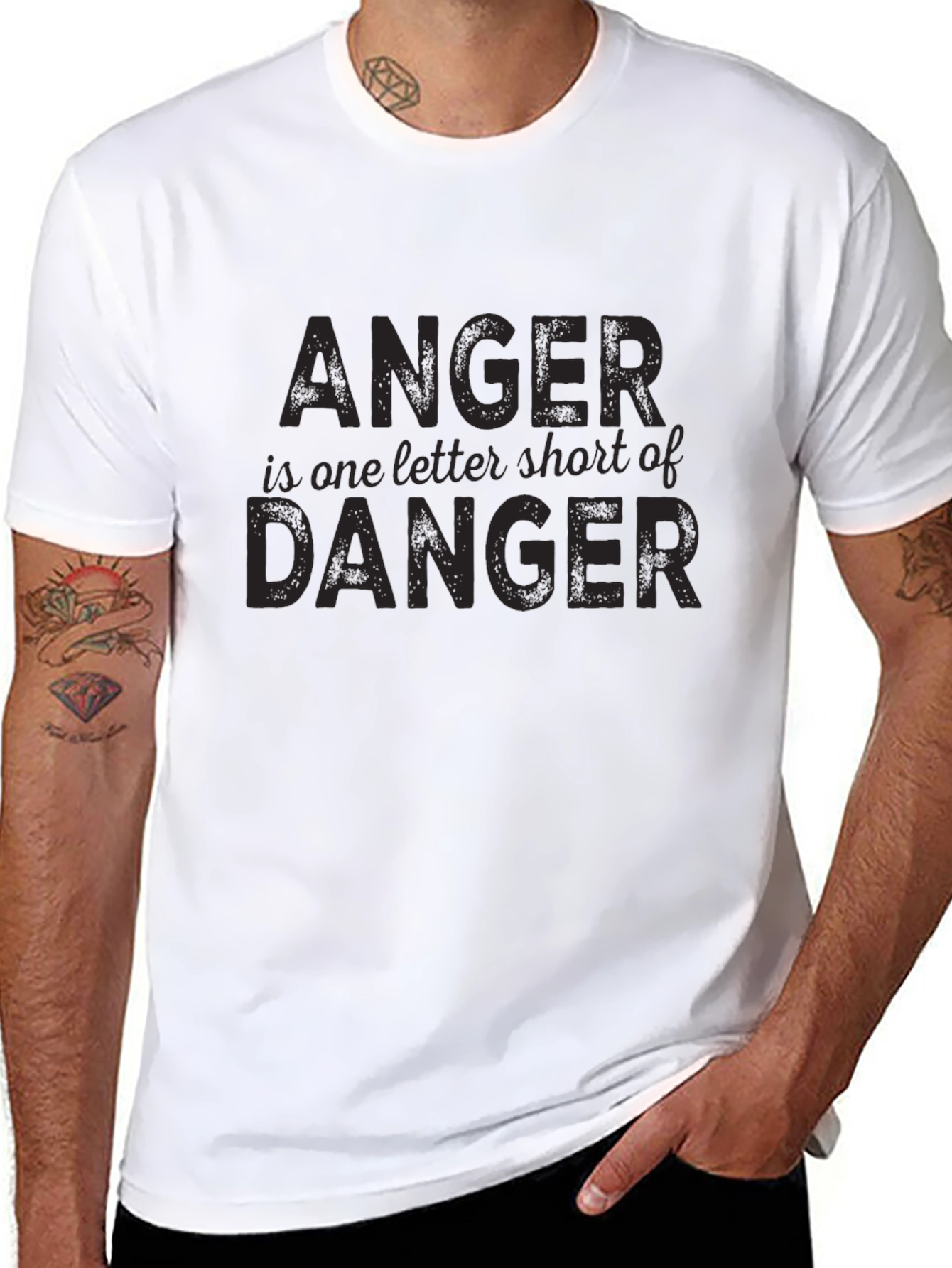 Anger is One Letter Short of Danger T-Shirt