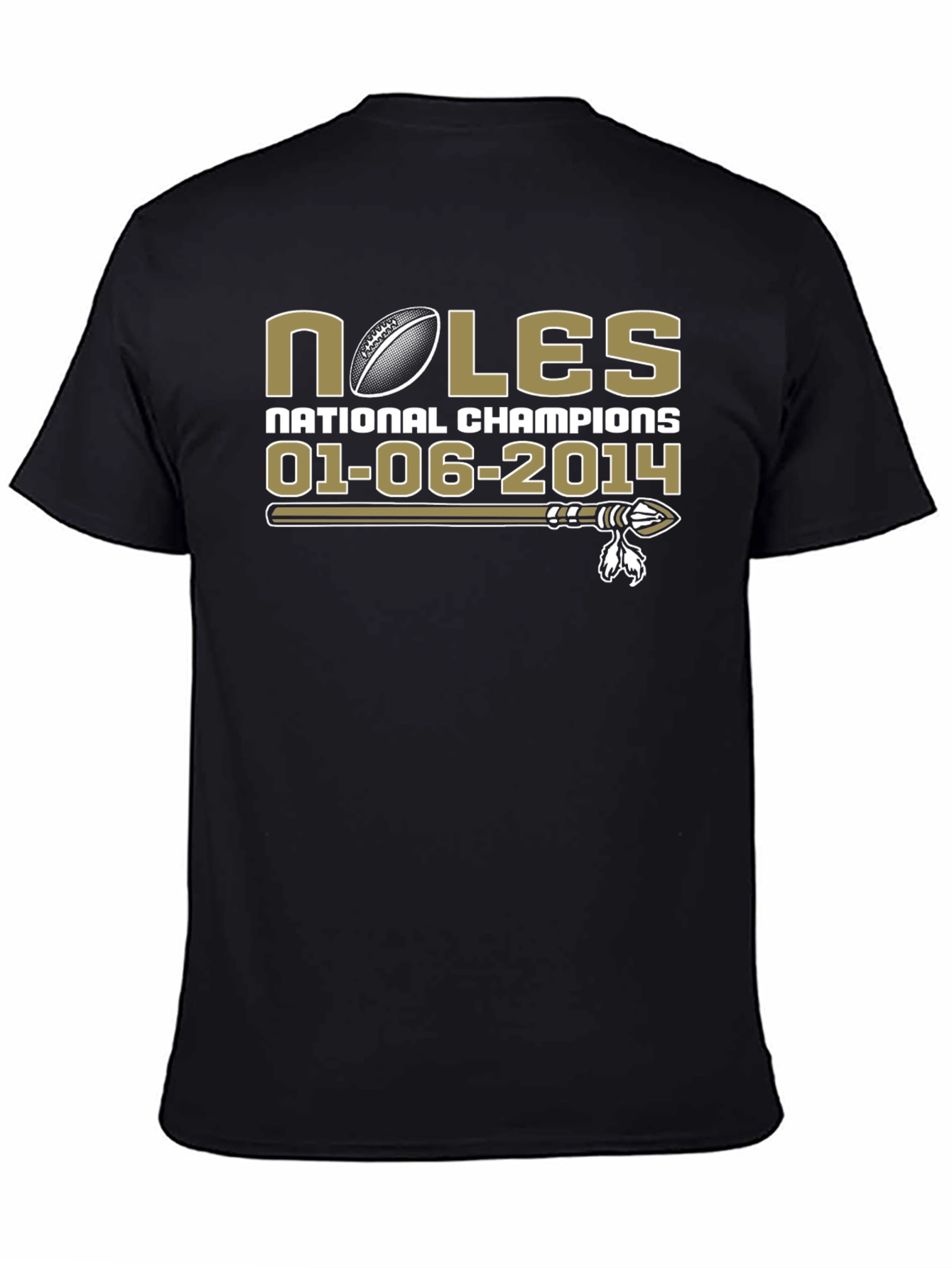Noles National Champions Black T-Shirt