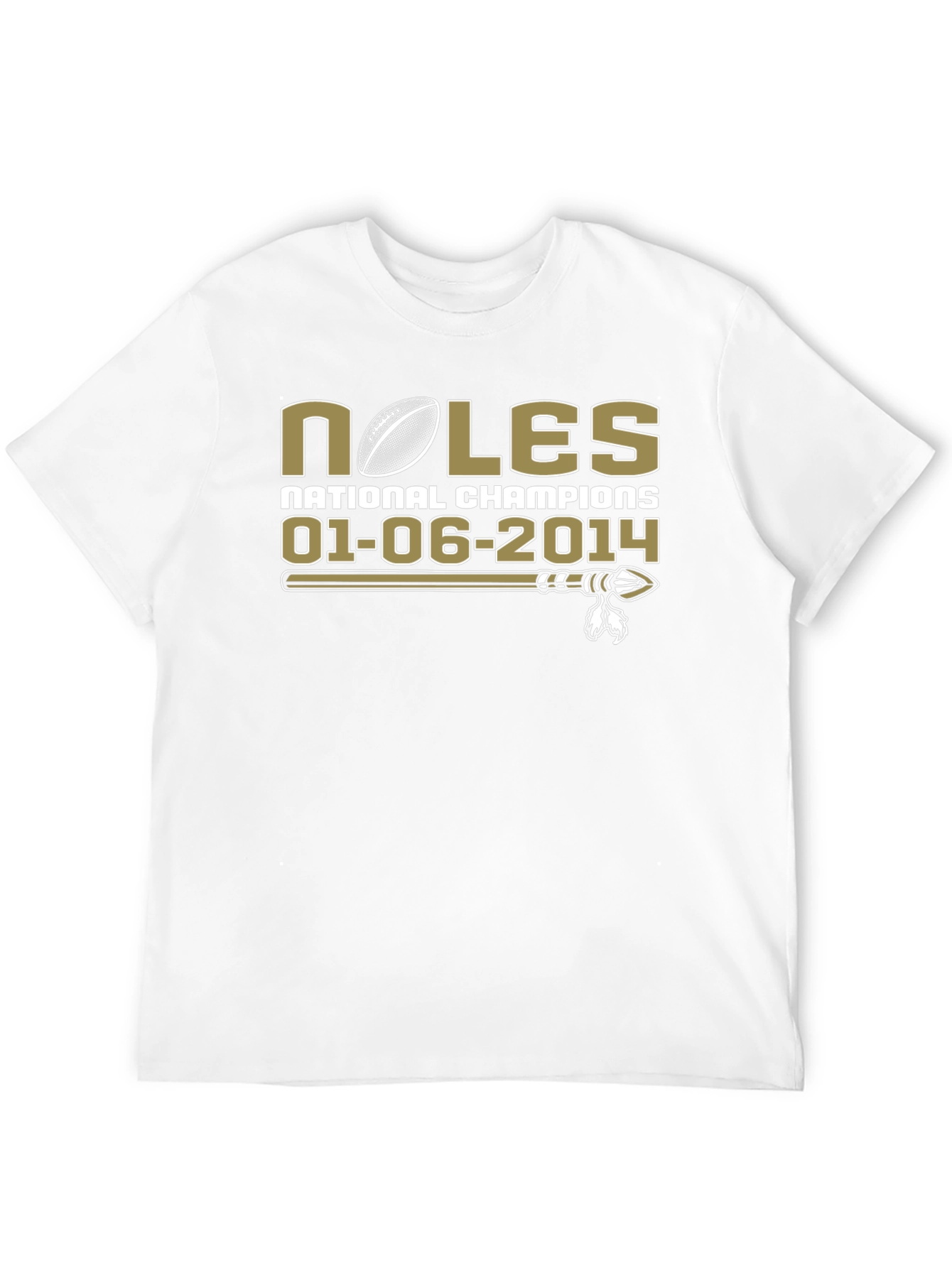 Noles National Champions Black T-Shirt